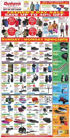 Dunhams-sports Dunham`s Sports Weekly Ad