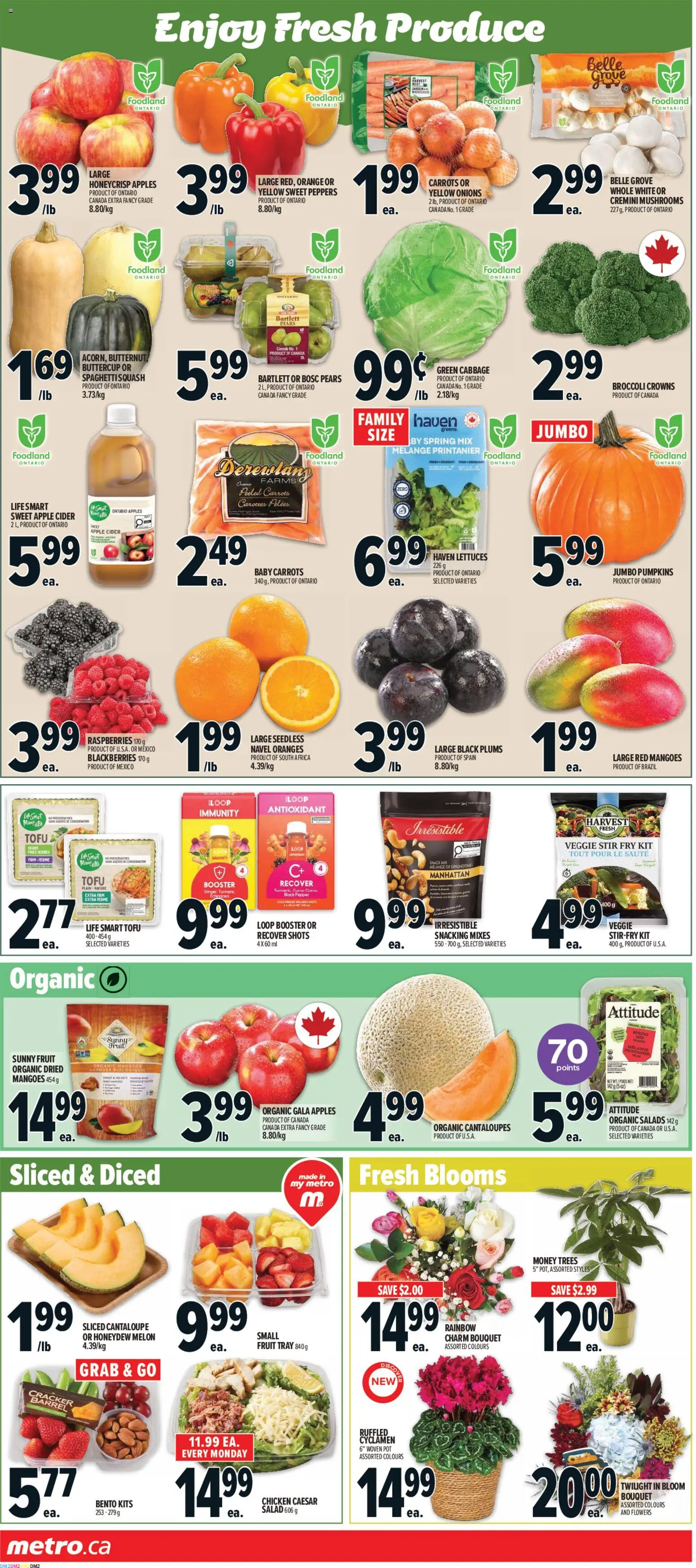 Metro weekly flyer / circulaire Flyer in Canada