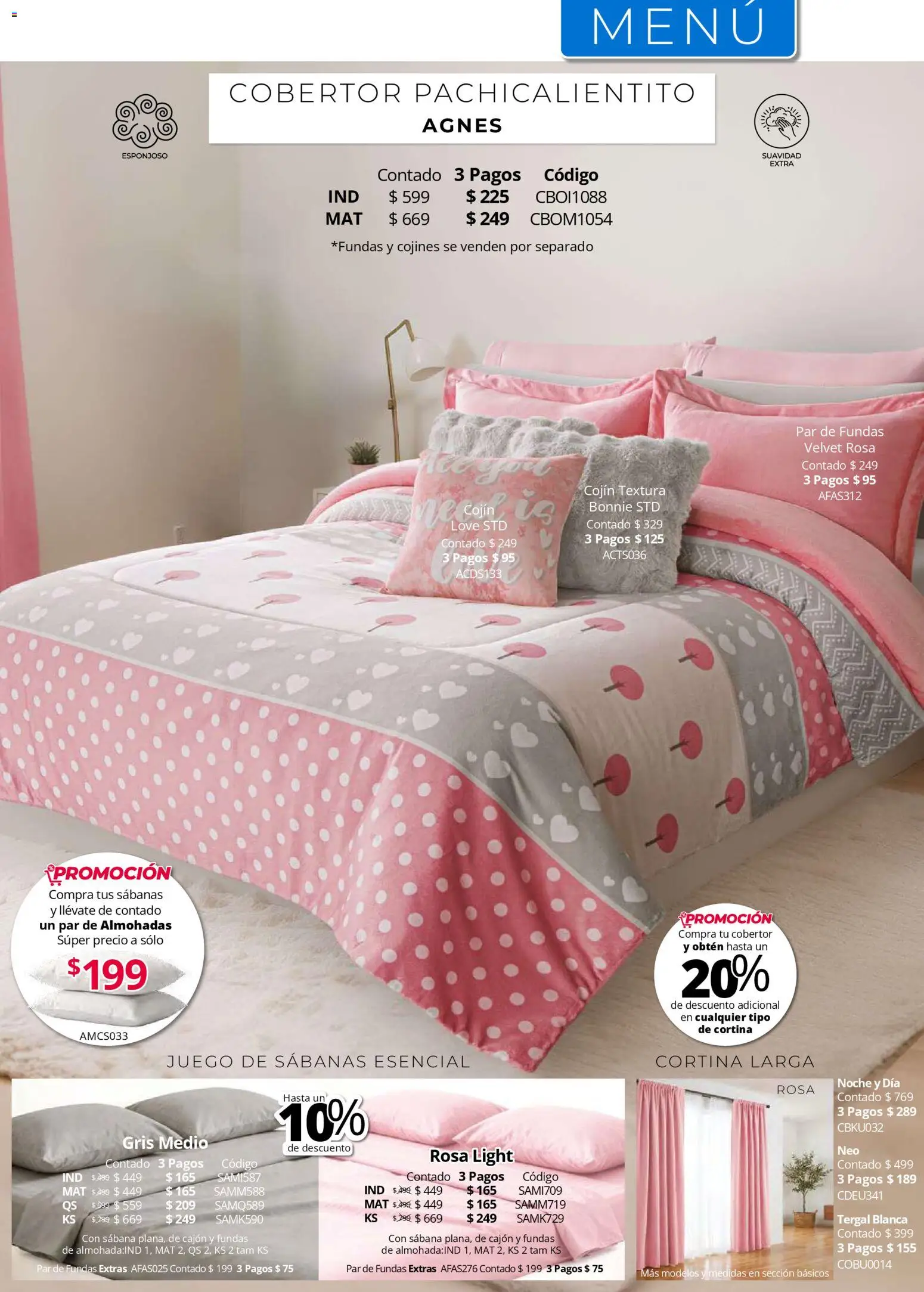 ¡El último » catálogo de Colchas Concord para Julio « está aquí! Descubre las SUPER OFERTAS. | México