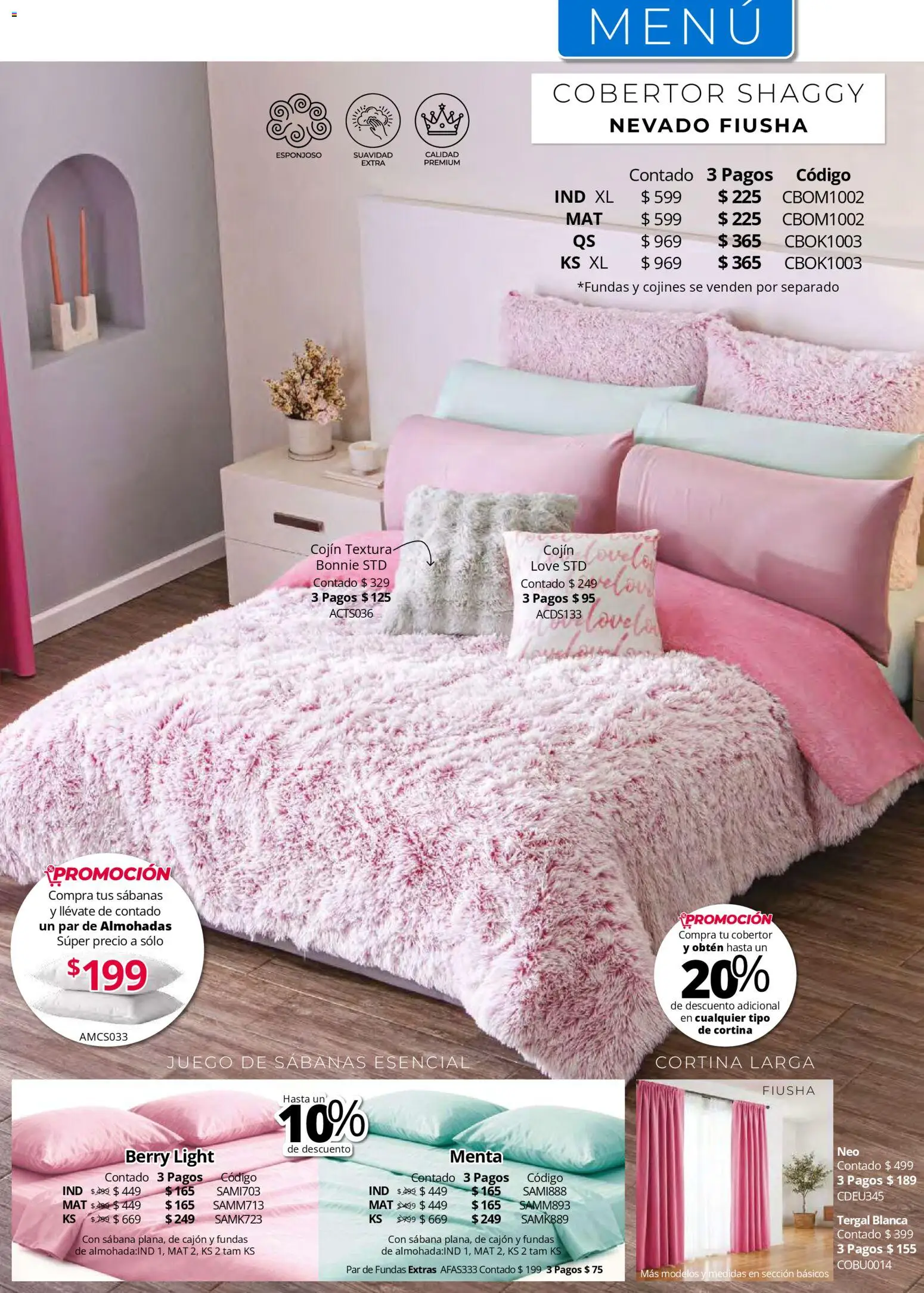 ¡El último » catálogo de Colchas Concord para Julio « está aquí! Descubre las SUPER OFERTAS. | México