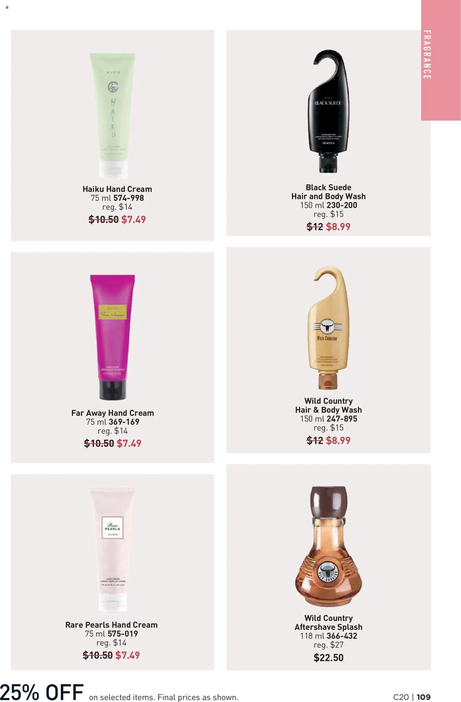Avon - Brochure Campaign Flyer in Canada