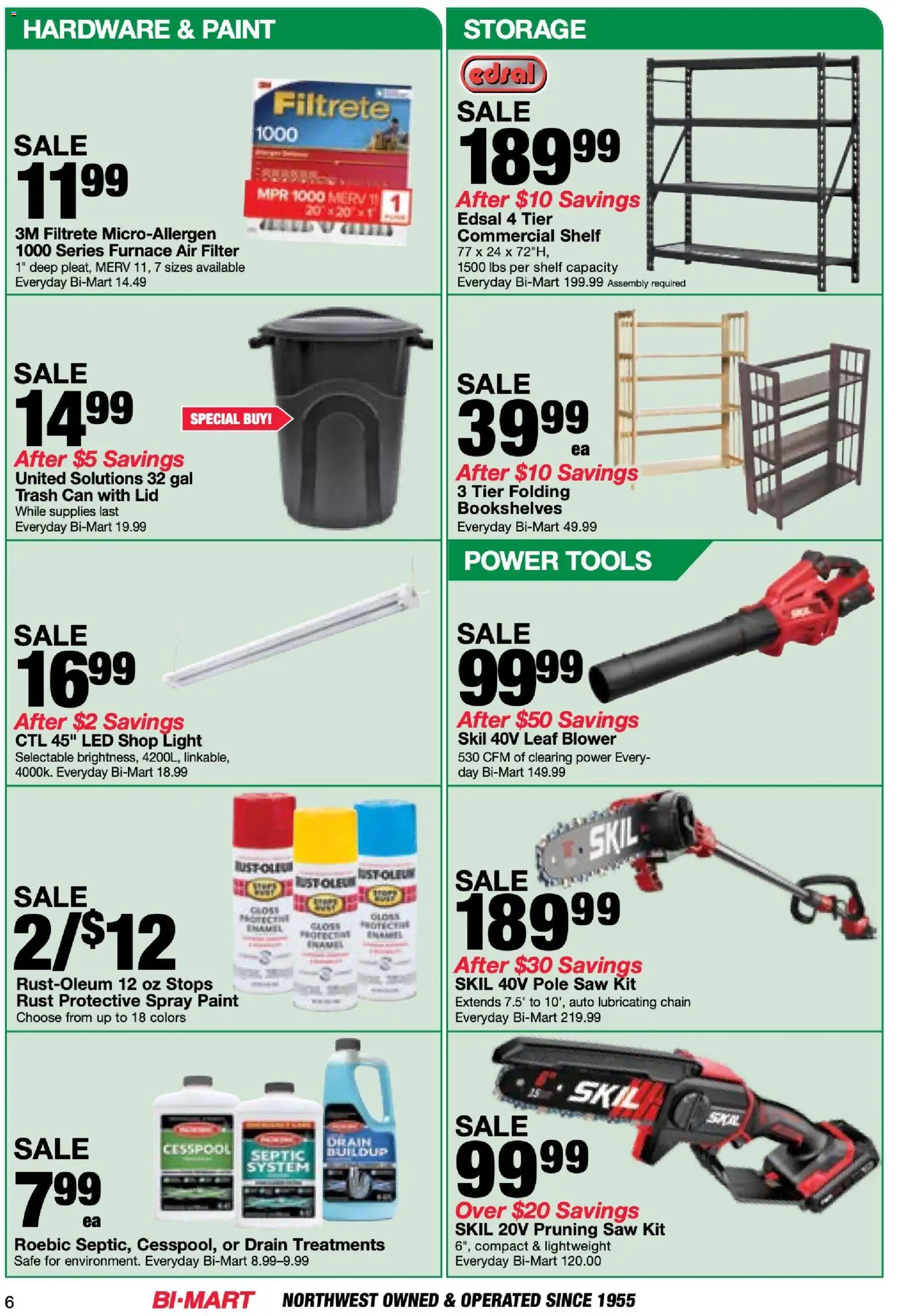 Bi-Mart Memberships Savings Book Weekly Ad in United States