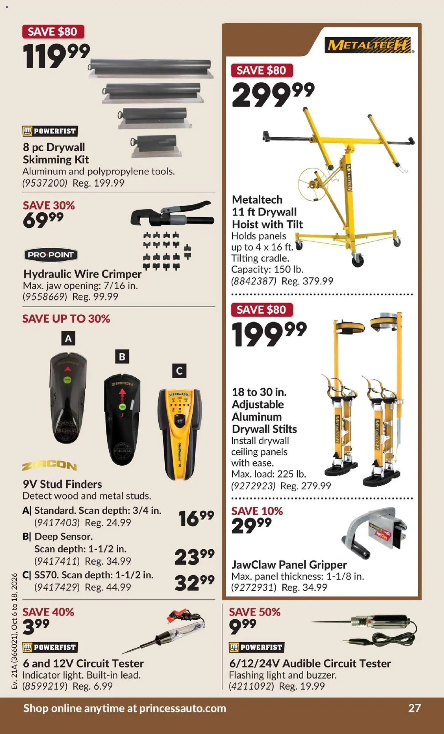 Princess Auto flyer - 2 Week Sale! Flyer in Canada