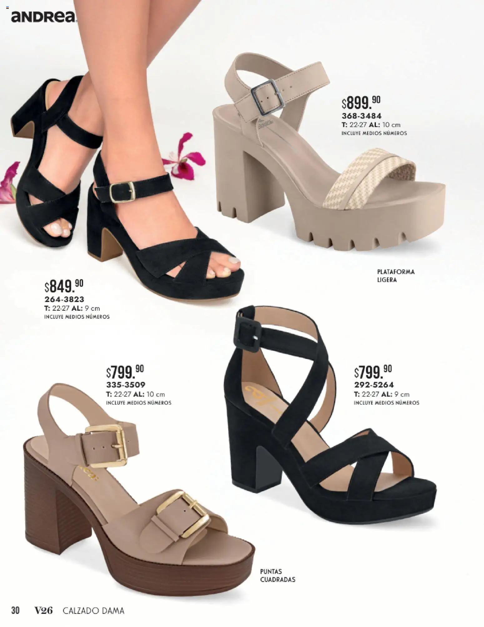 ¡El último » catálogo de Andrea para Julio « está aquí! Descubre las SUPER OFERTAS. | México