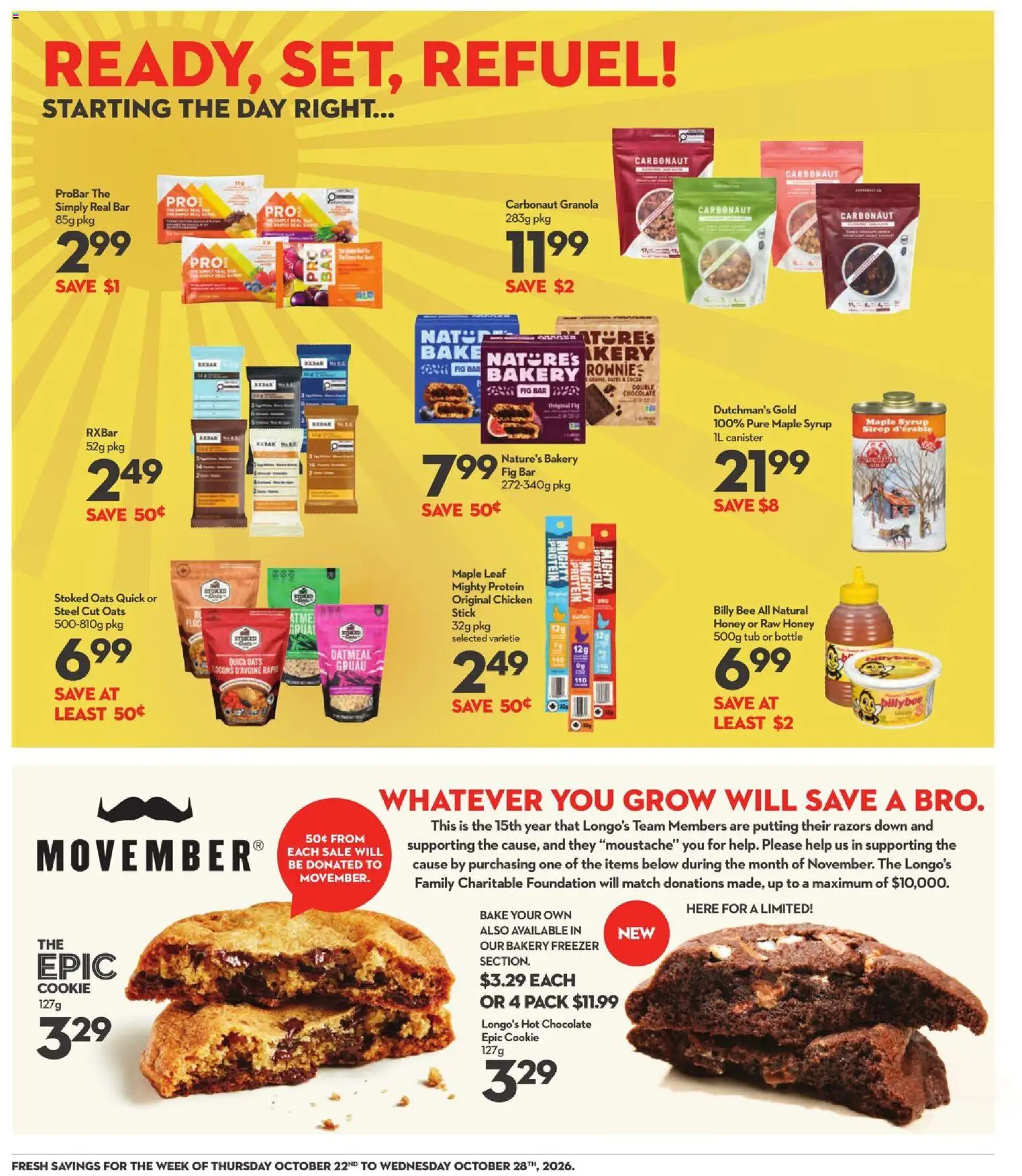 Longo`s weekly flyer / circulaire Flyer in Canada