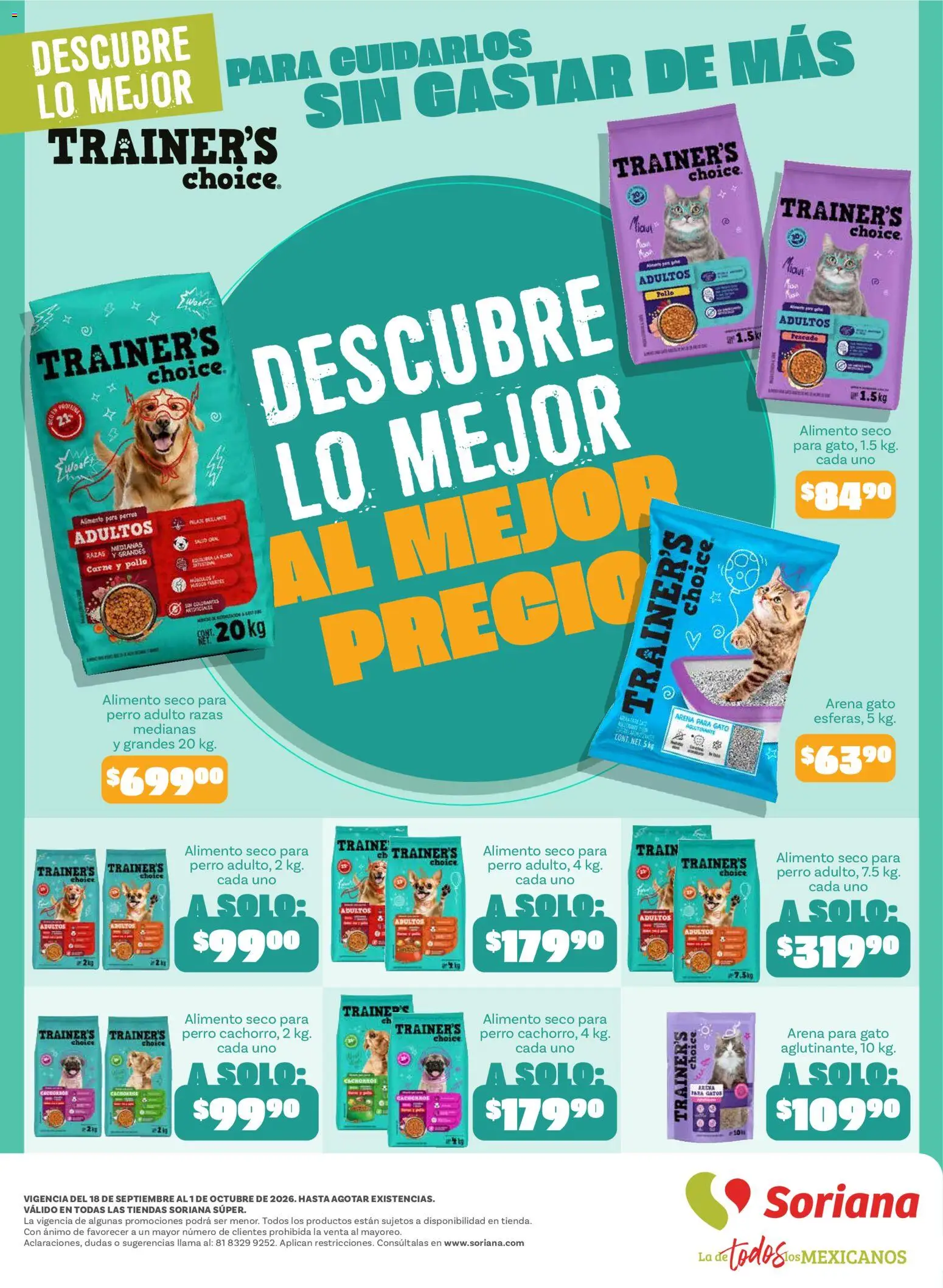 Soriana Descubre lo mejor al mejor precio Súper Nacional Folleto in México
