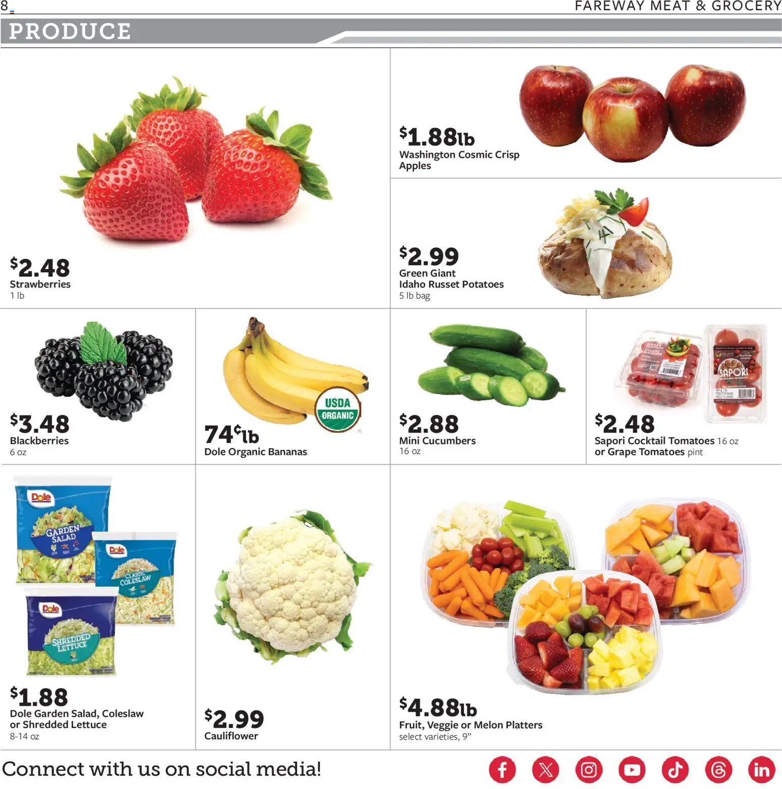 The new Fareway flyer is now online. See all July offers on your mobile and save! | United States