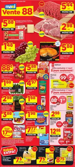 Maxi Maxi weekly flyer / circulaire