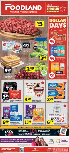 Foodland Foodland weekly flyer / circulaire