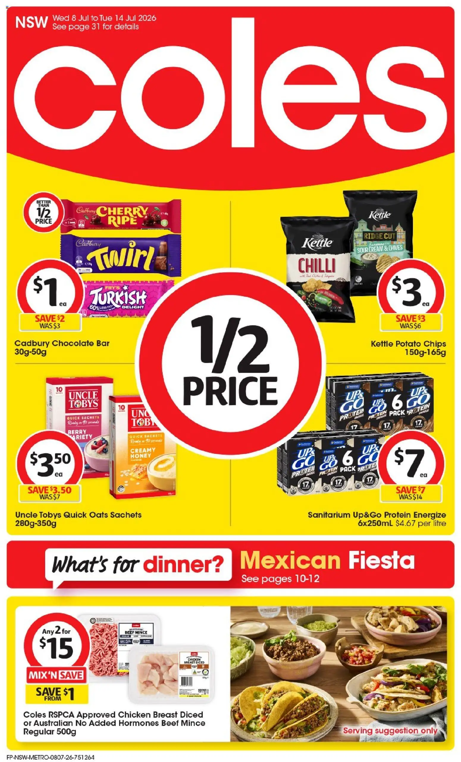 Latest Coles catalogue valid from 08/07/2026 is available here?Save now! | Australia