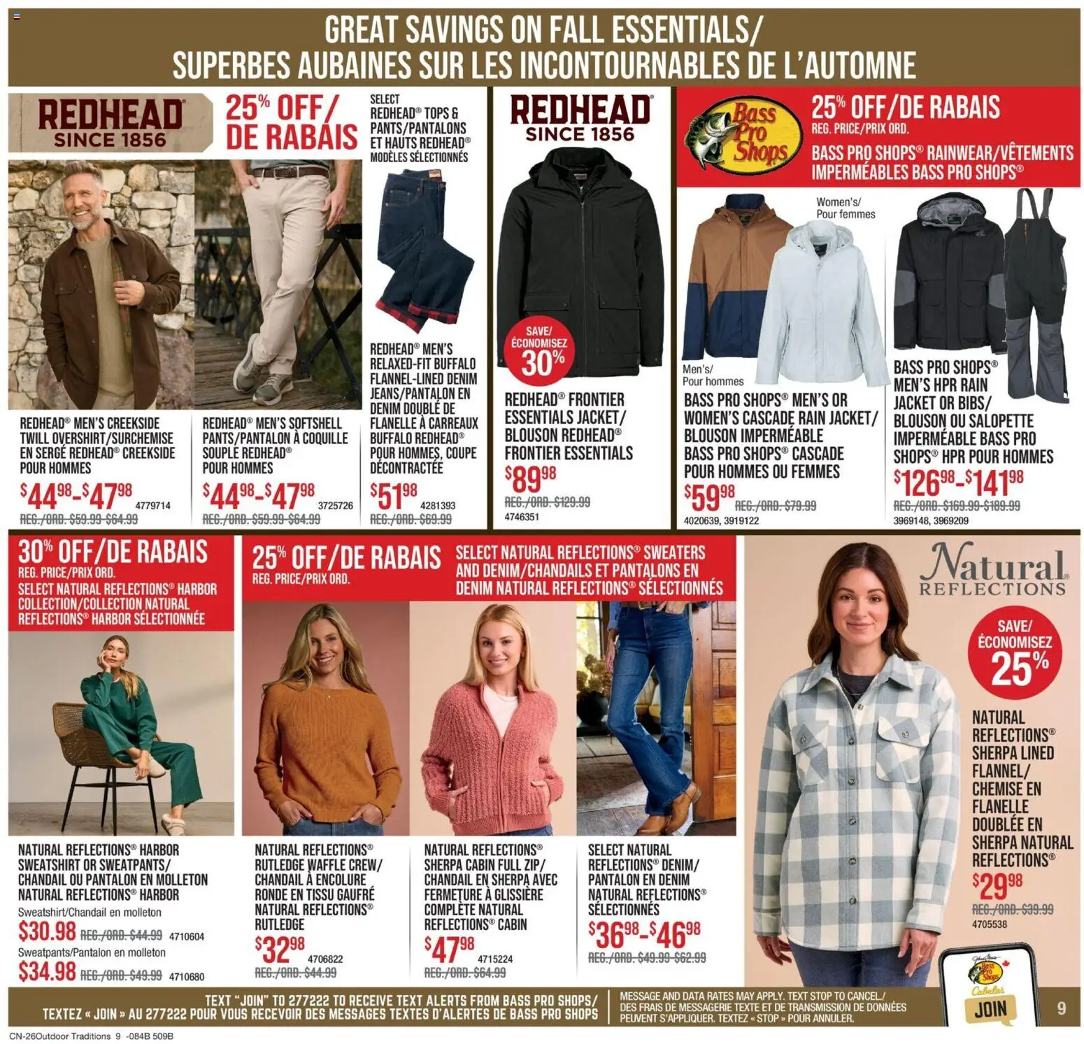Cabelas weekly flyer / circulaire Flyer in Canada