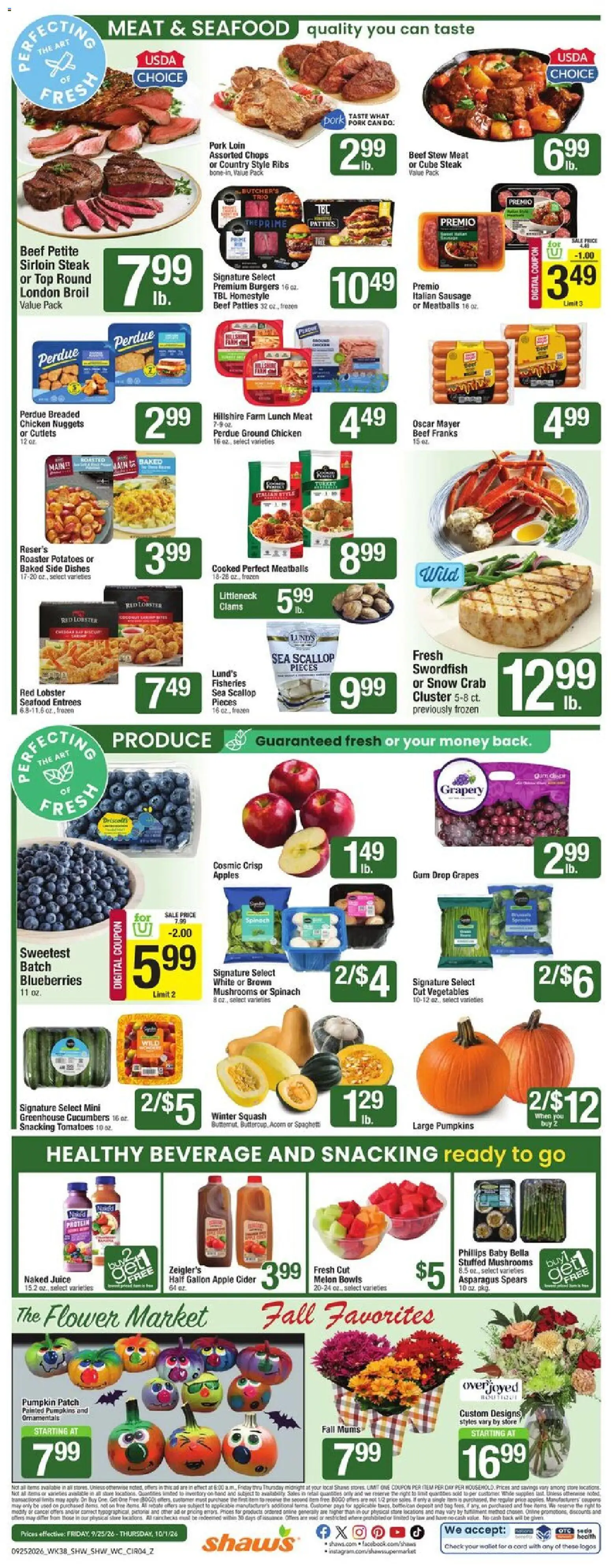 Shaw`s Weekly Ad Weekly Ad in United States