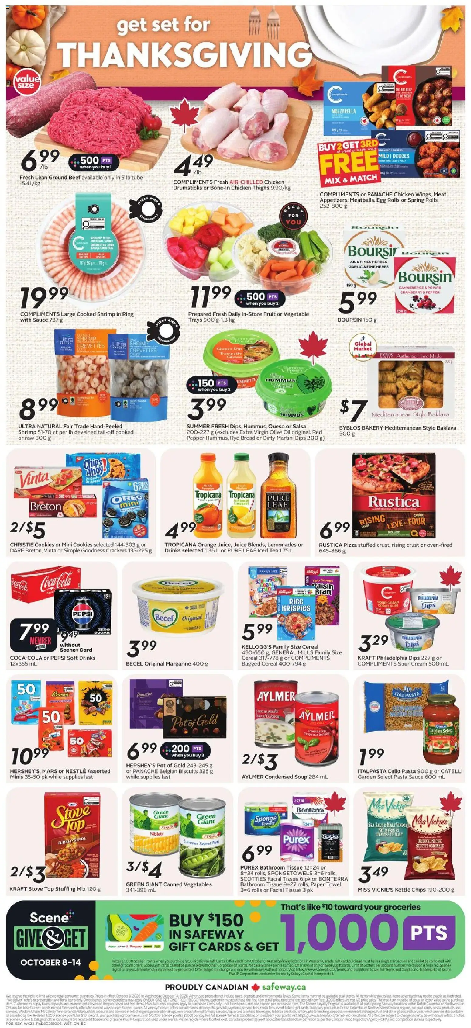 Safeway weekly flyer / circulaire Flyer in Canada