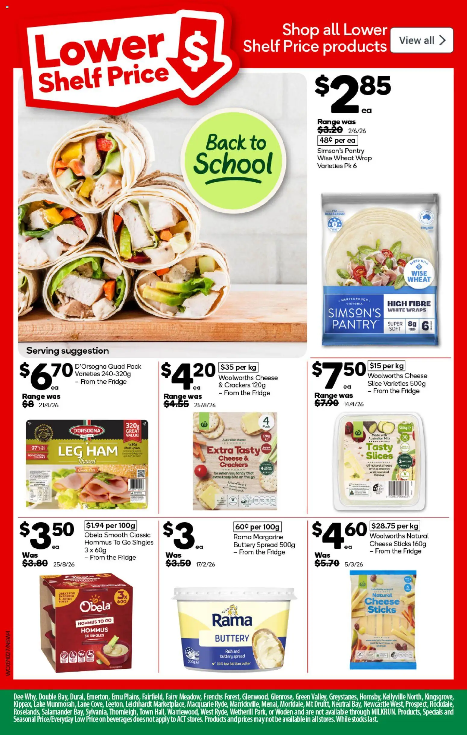 Woolworths catalogue Catalogue in Australia