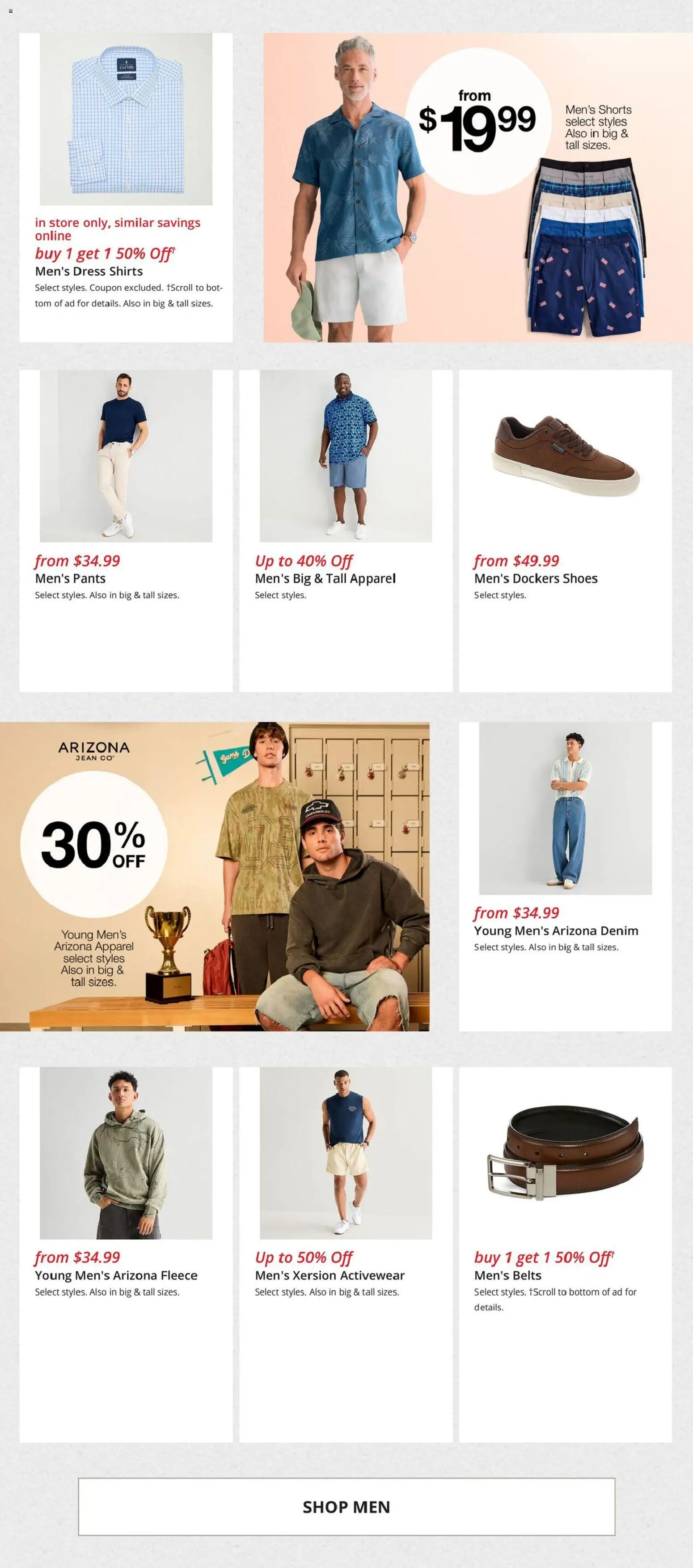 The new JCPenney flyer is now online. See all July offers on your mobile and save! | United States