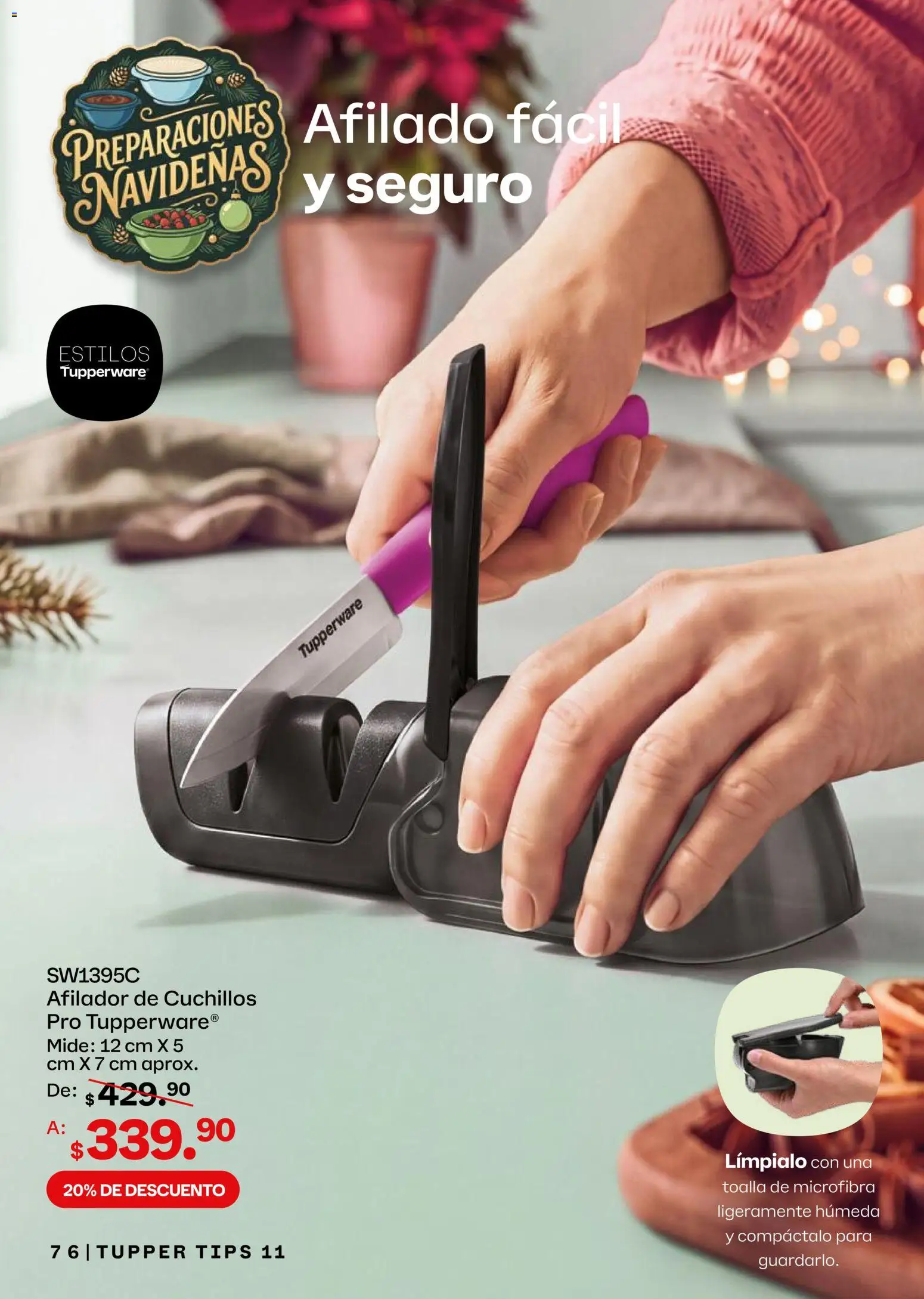 Tupperware catálogo Folleto in México