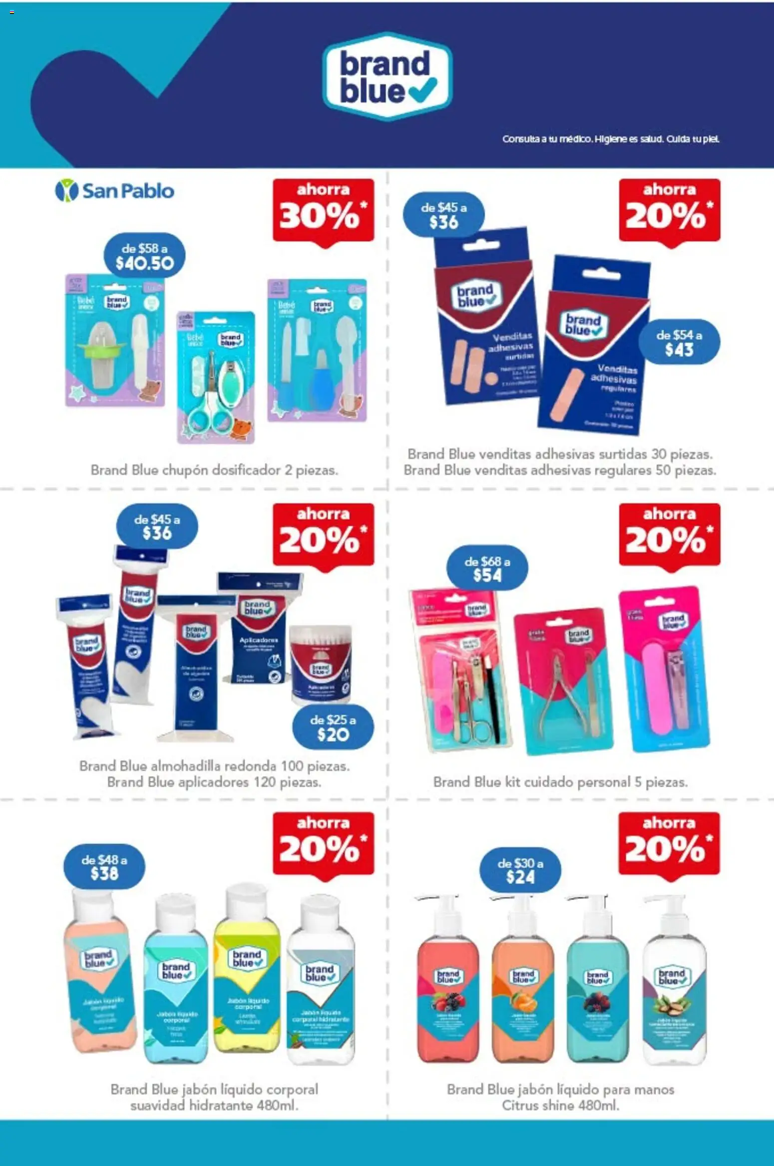 Farmacia San Pablo catálogo Folleto in México