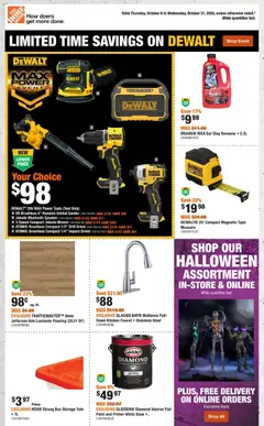 Home-depot Home Depot weekly flyer / circulaire