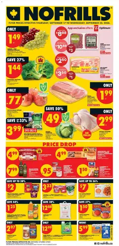 No-frills No Frills weekly flyer / circulaire