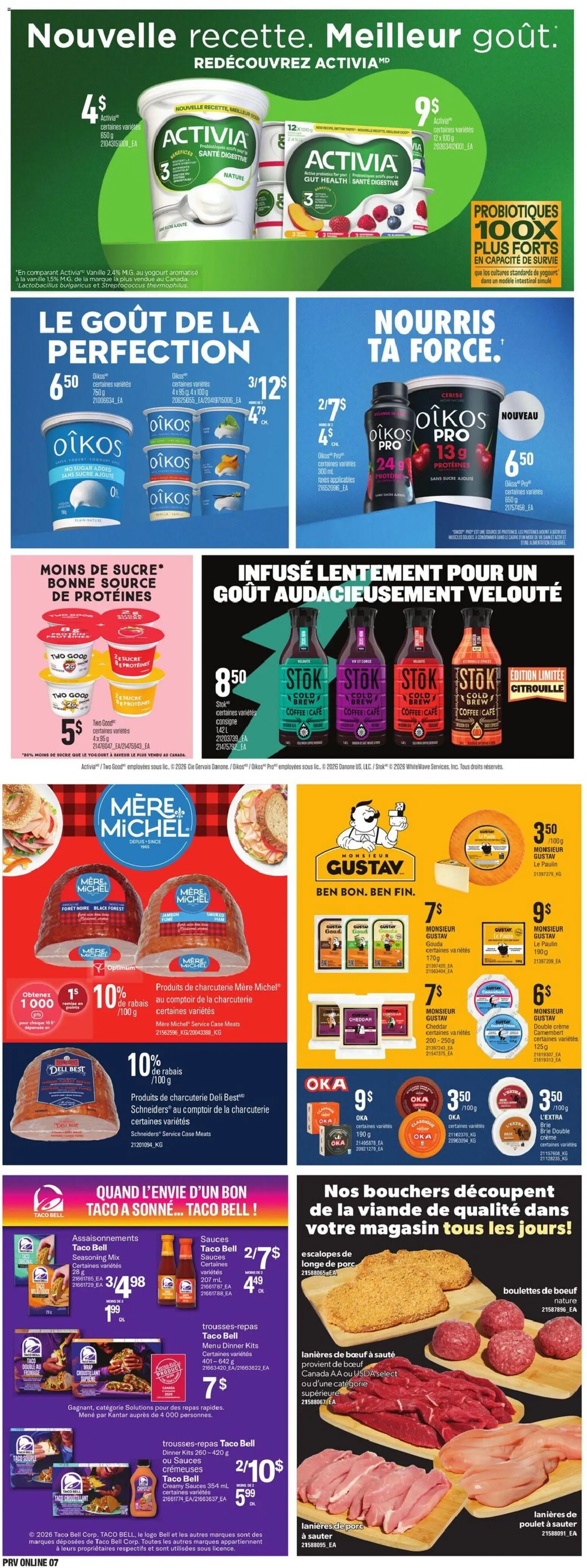 Provigo weekly flyer / circulaire Flyer in Canada