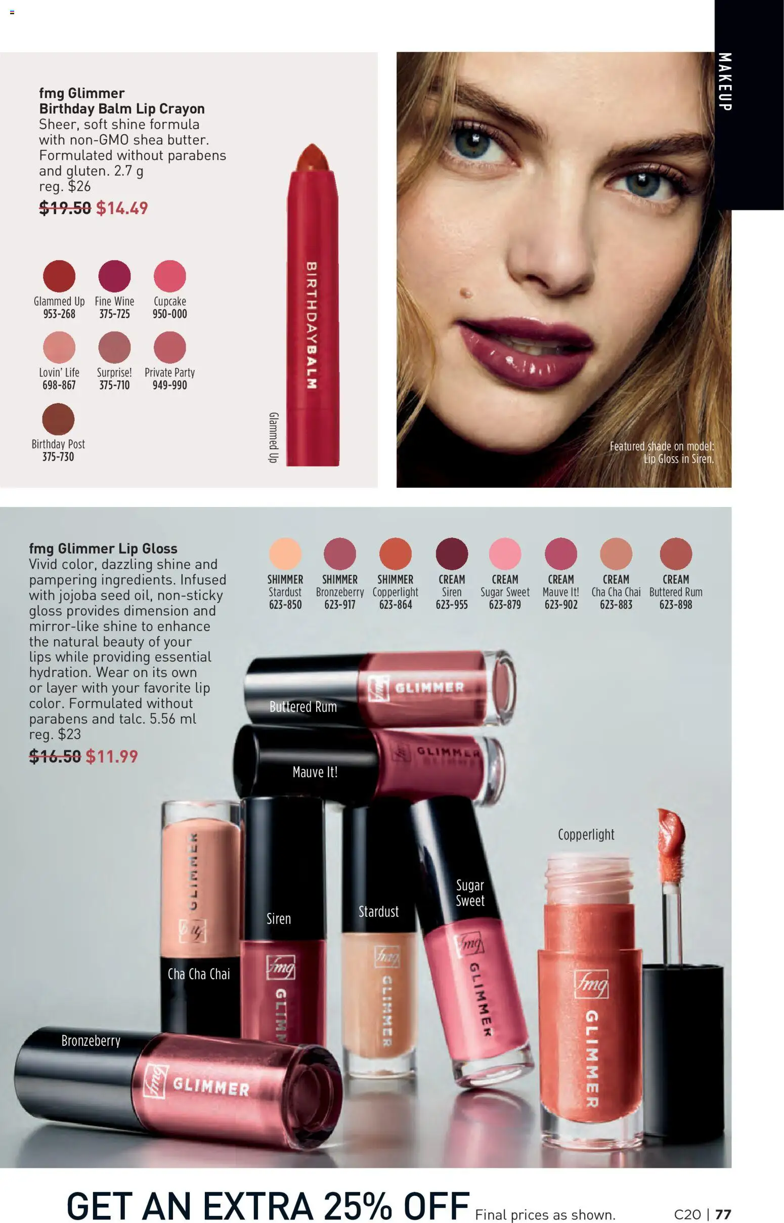 Avon - Brochure Campaign Flyer in Canada
