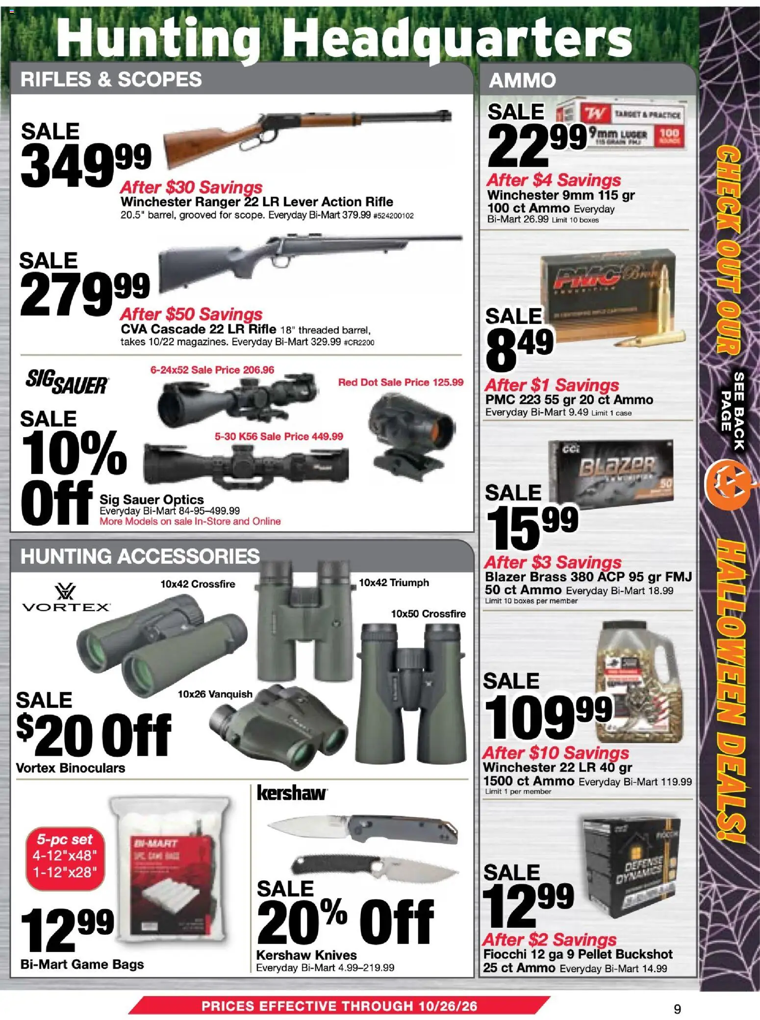 Bi-Mart Membership Savings Book Weekly Ad in United States