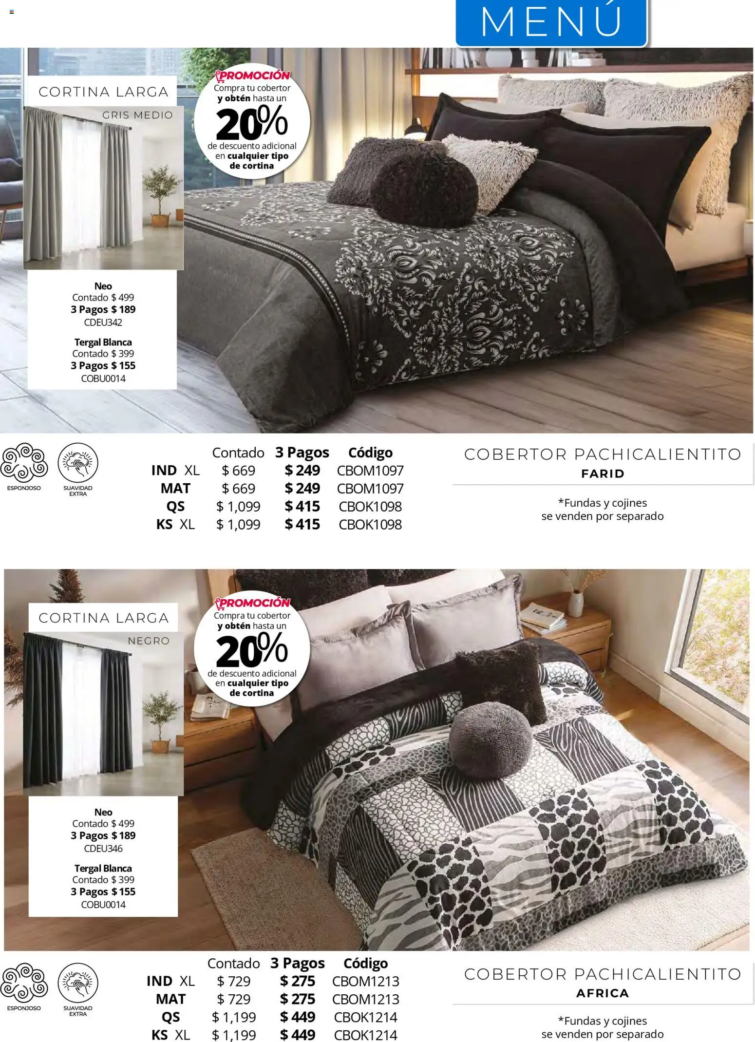 ¡El último » catálogo de Colchas Concord para Julio « está aquí! Descubre las SUPER OFERTAS. | México