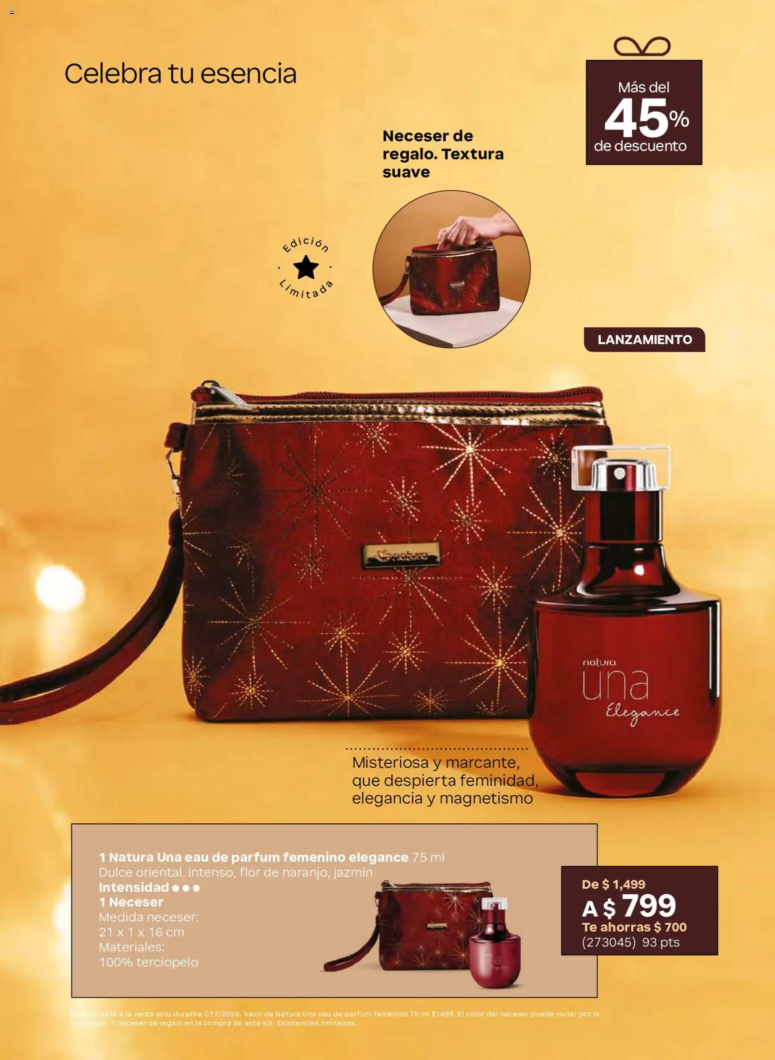 Natura campaña 17 2026 Folleto in México