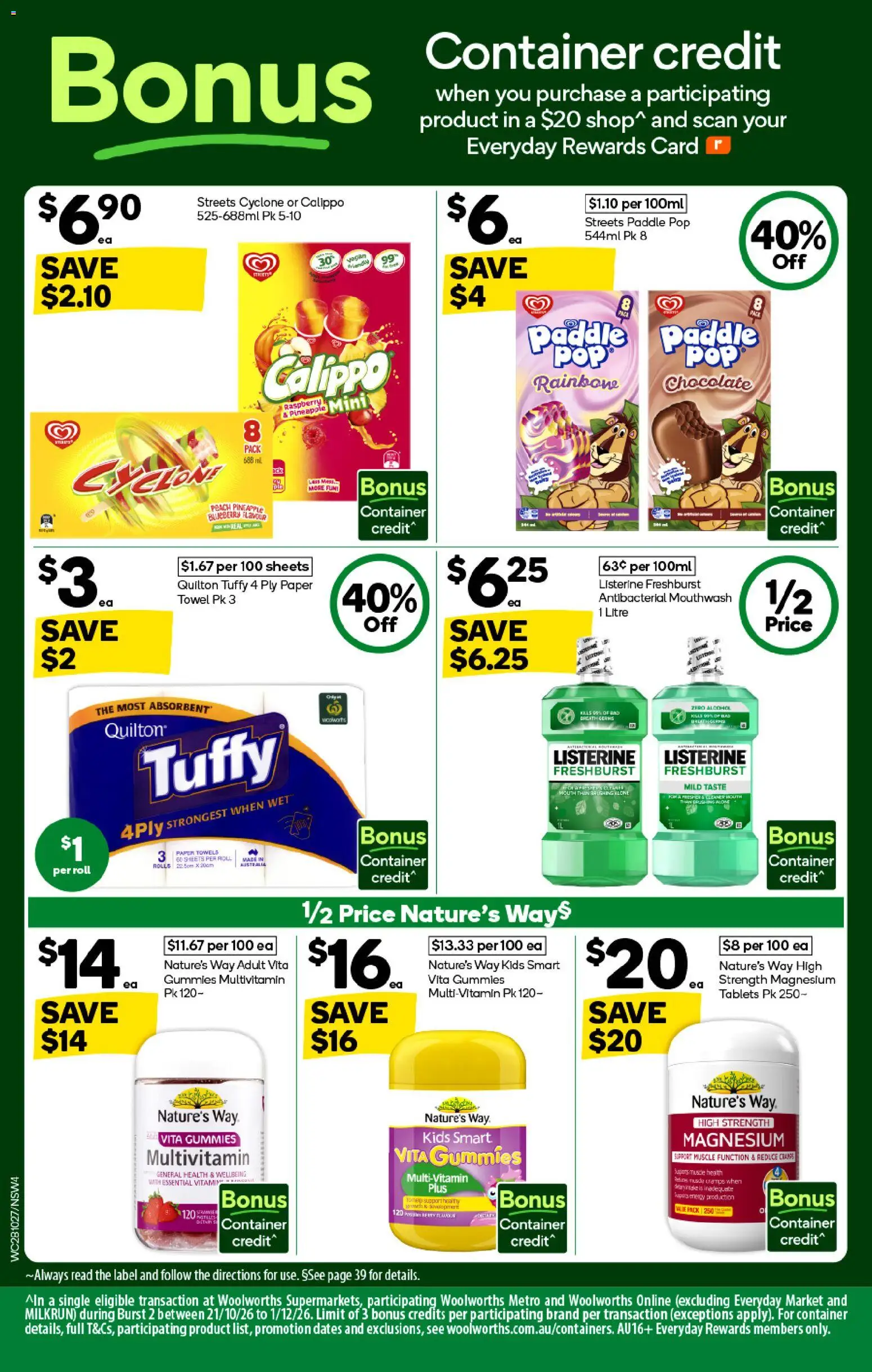 Woolworths catalogue Catalogue in Australia