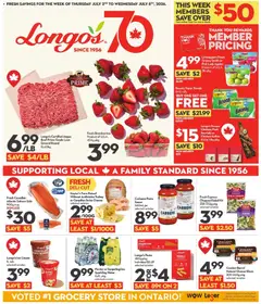 Longos Longo`s weekly flyer / circulaire
