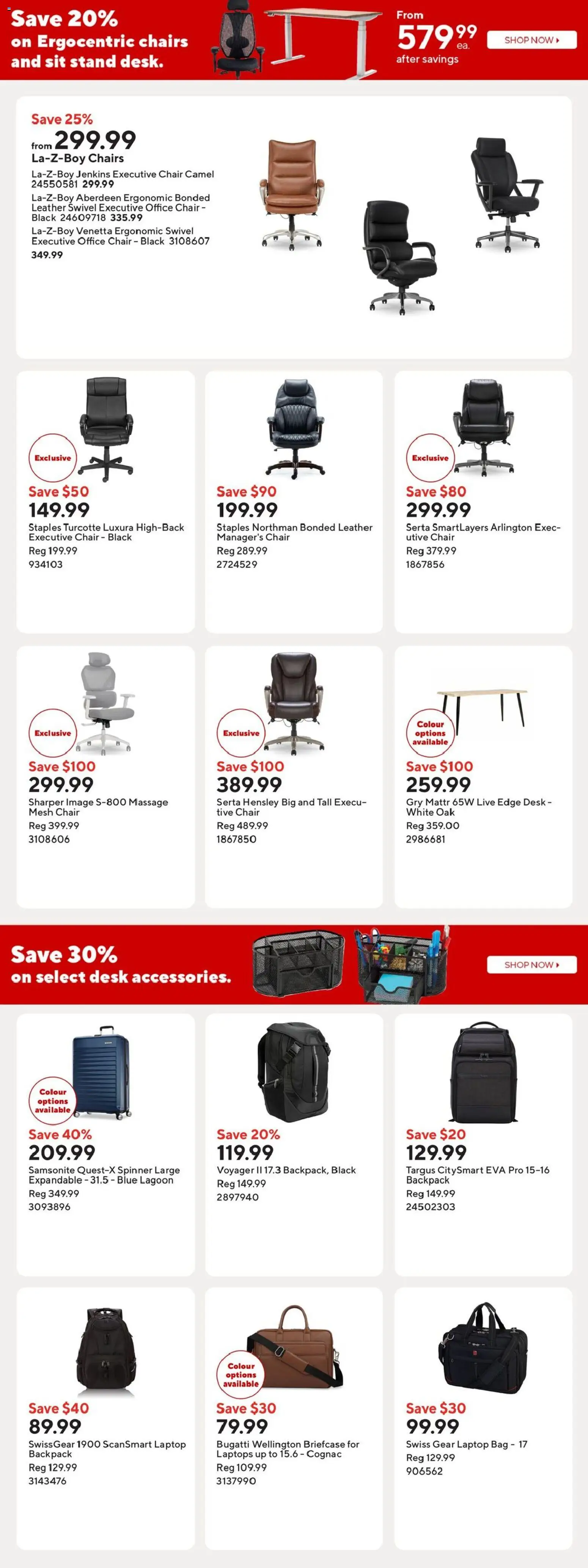 Staples weekly flyer Flyer in Canada