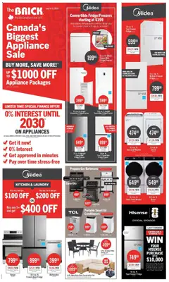 The-brick The Brick weekly flyer / circulaire