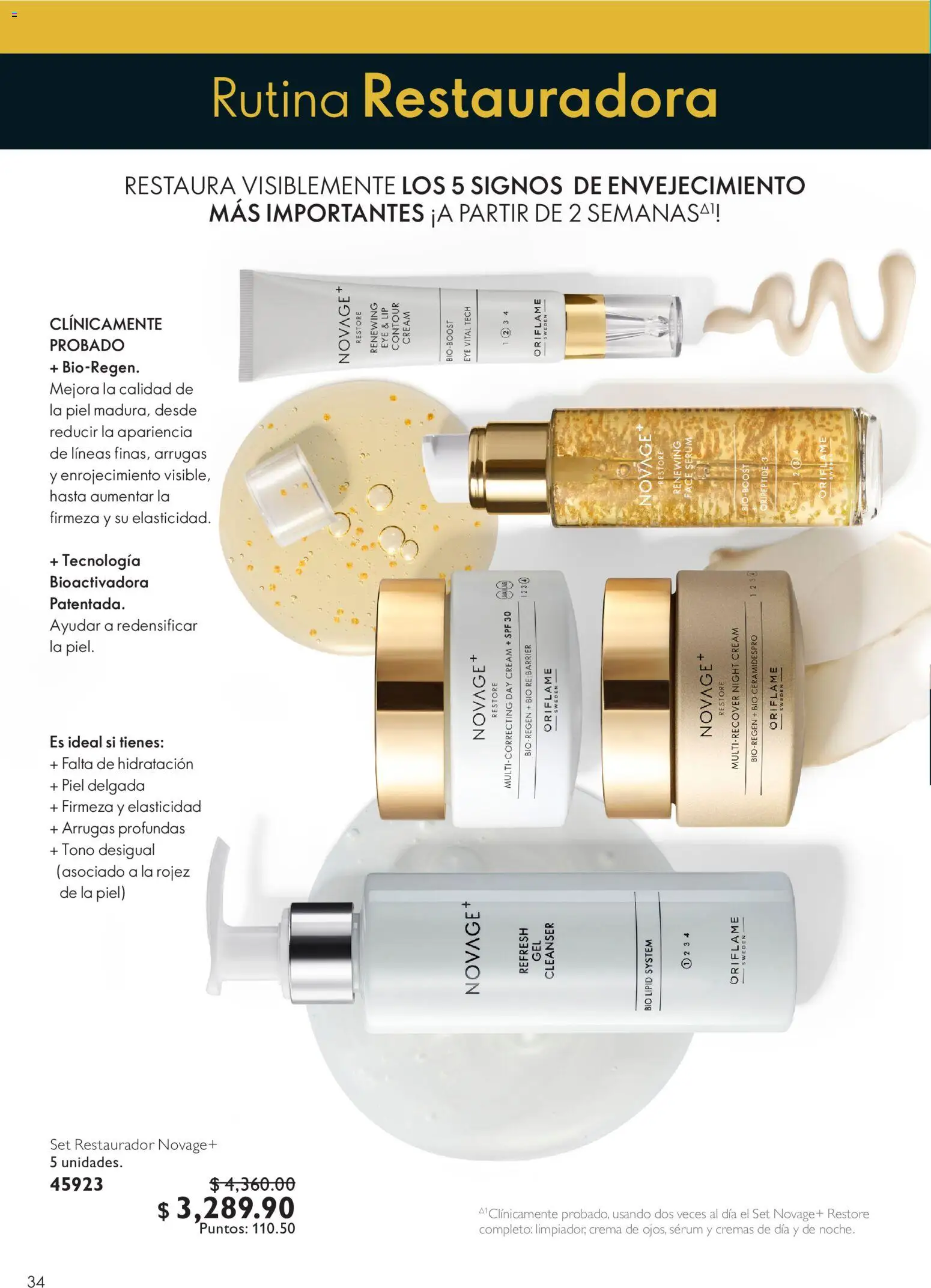 Oriflame campaña 14 2026 Folleto in México