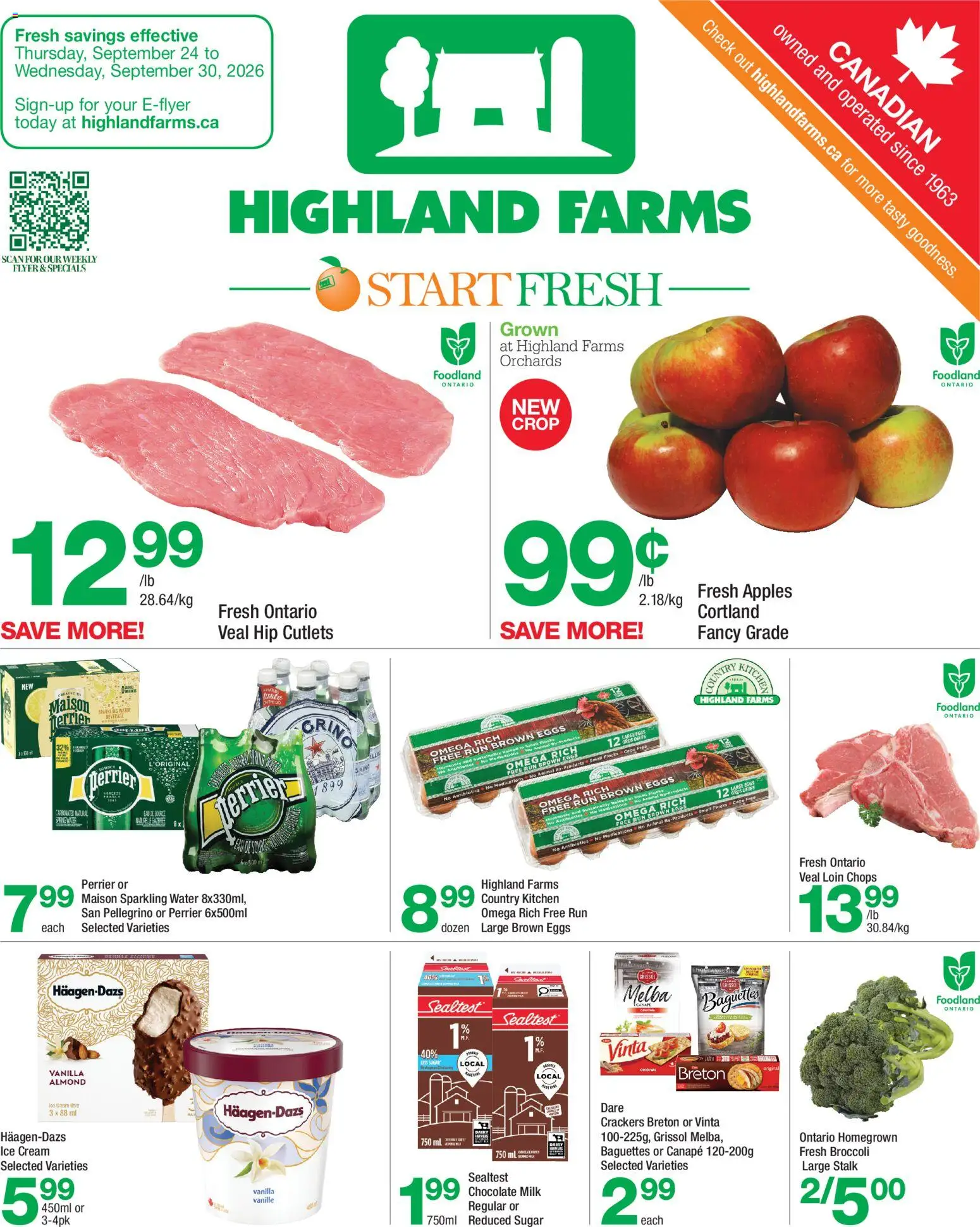 Highland Farms weekly flyer / circulaire Flyer in Canada