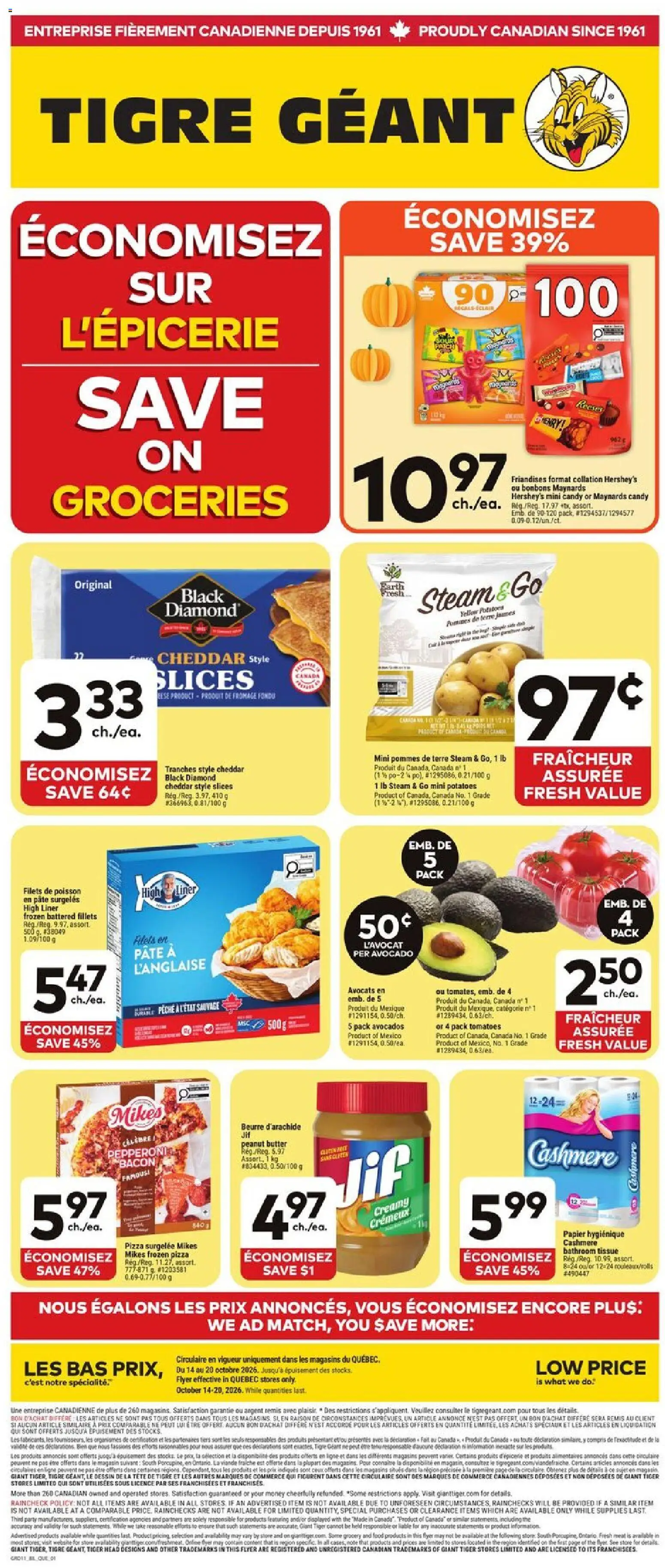 Giant Tiger weekly flyer / circulaire Flyer in Canada