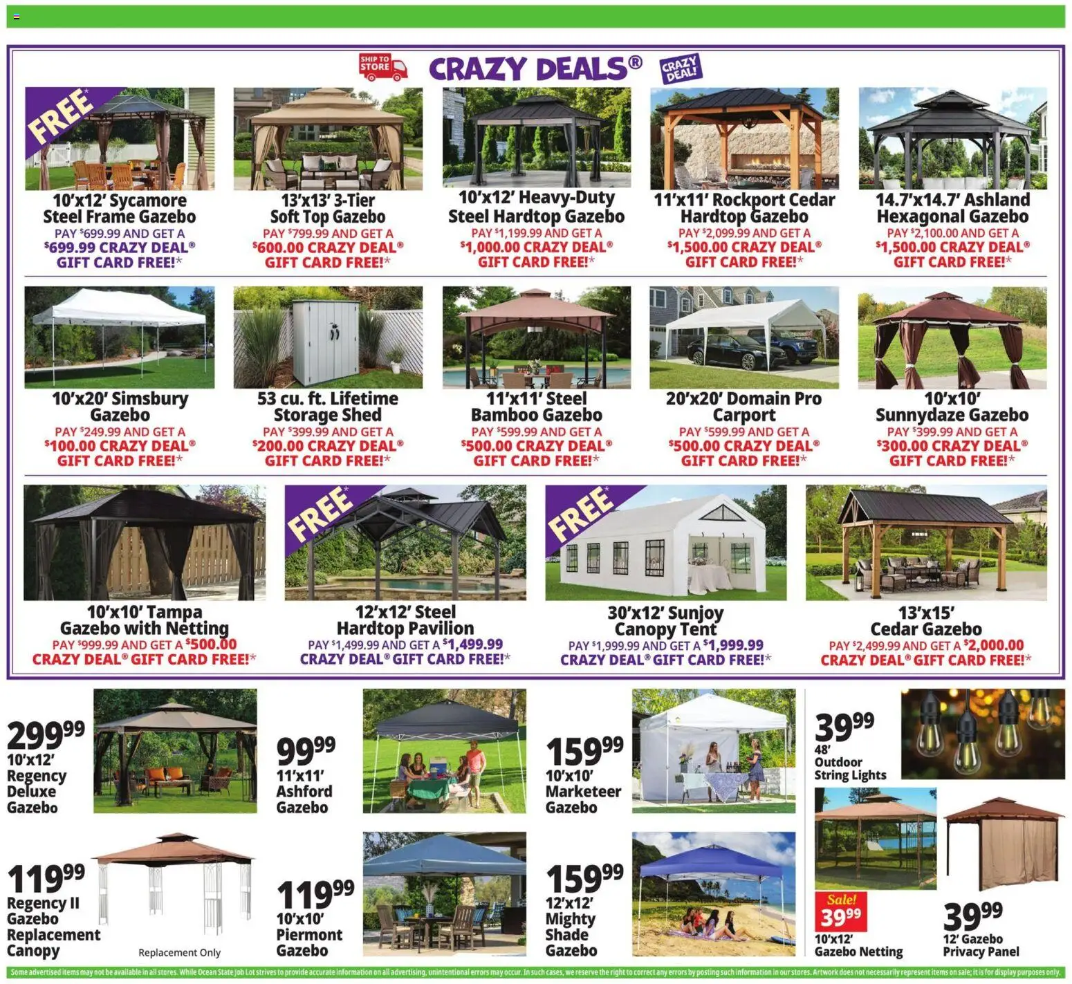 The new Ocean State Job Lot flyer is now online. See all July offers on your mobile and save! | United States