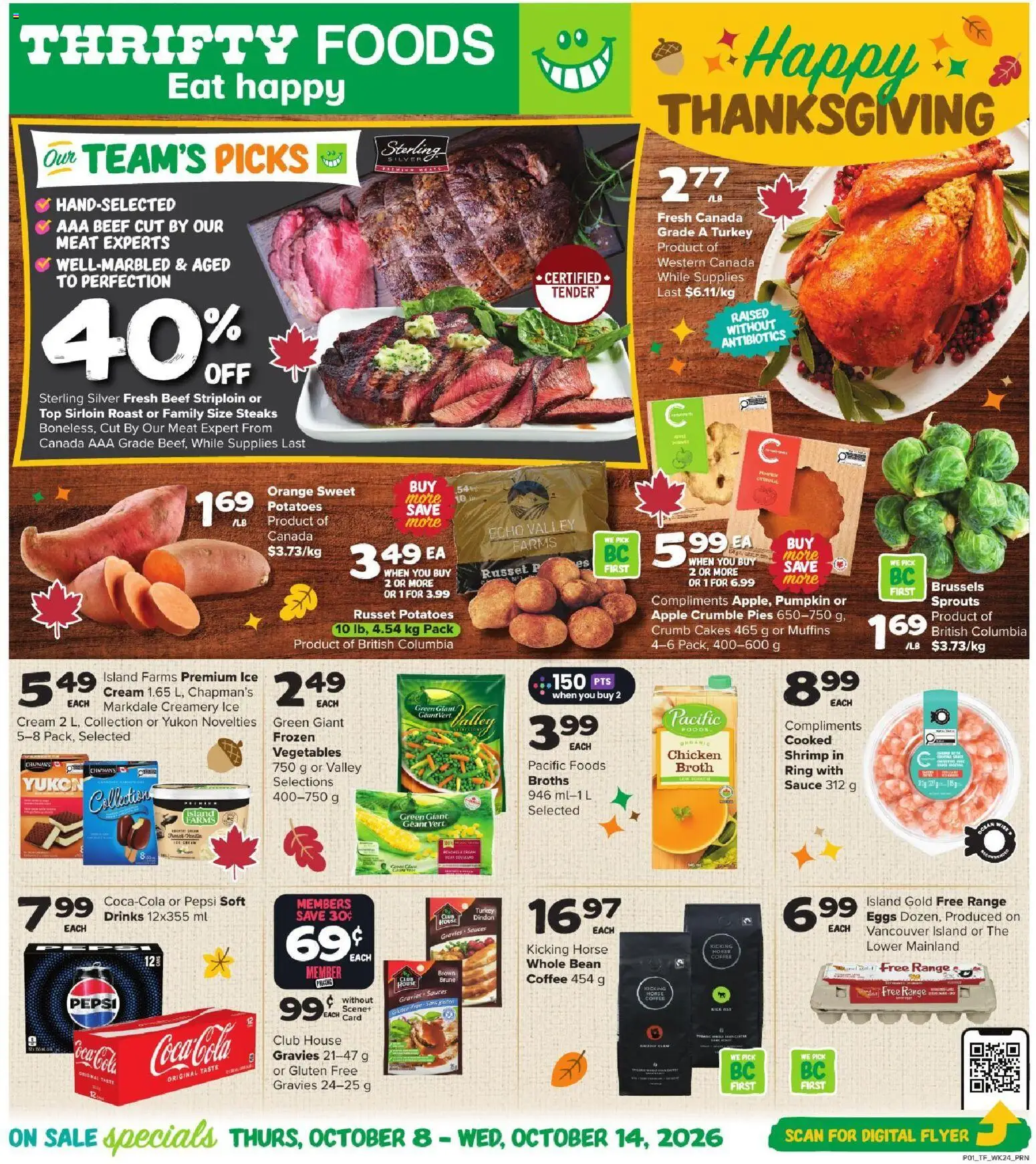 Thrifty Foods weekly flyer / circulaire Flyer in Canada