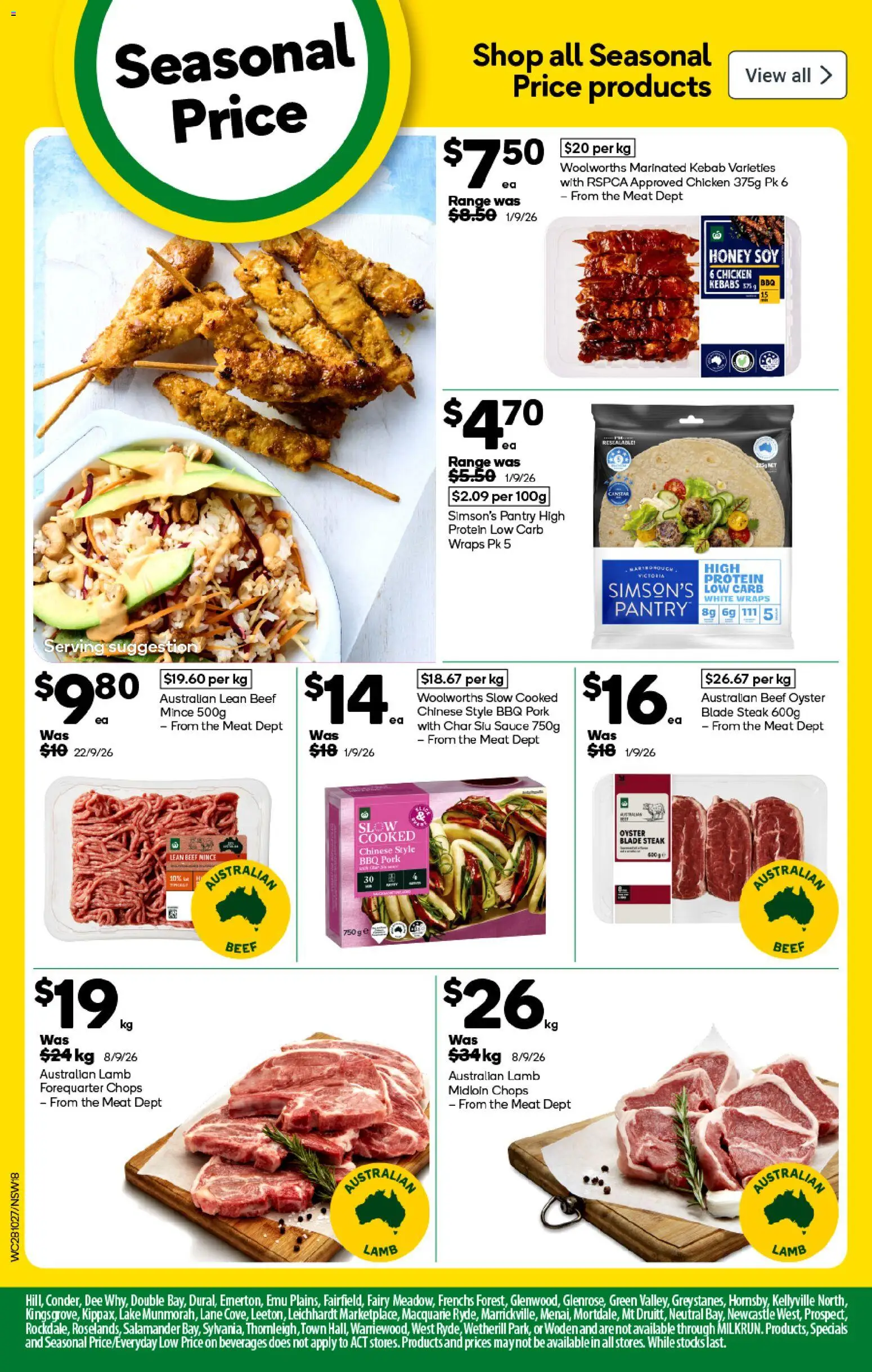 Woolworths catalogue Catalogue in Australia
