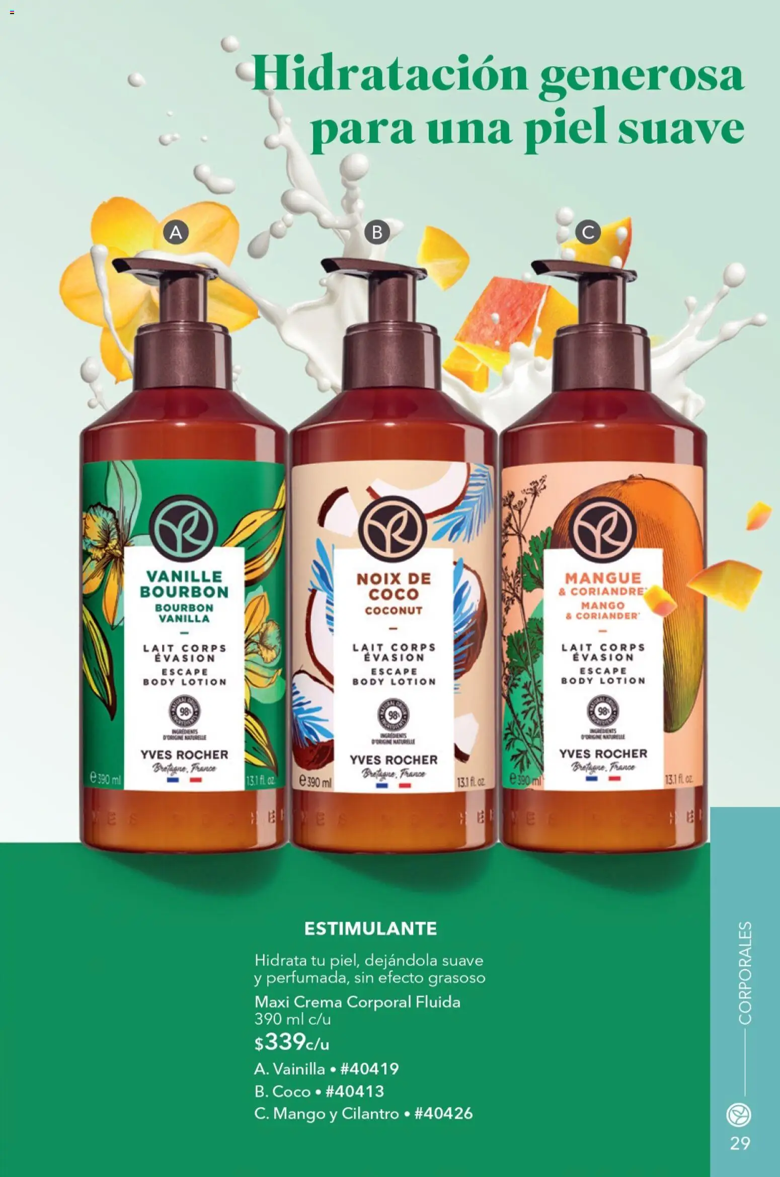 ¡El último » catálogo de Yves Rocher para Julio « está aquí! Descubre las SUPER OFERTAS. | México