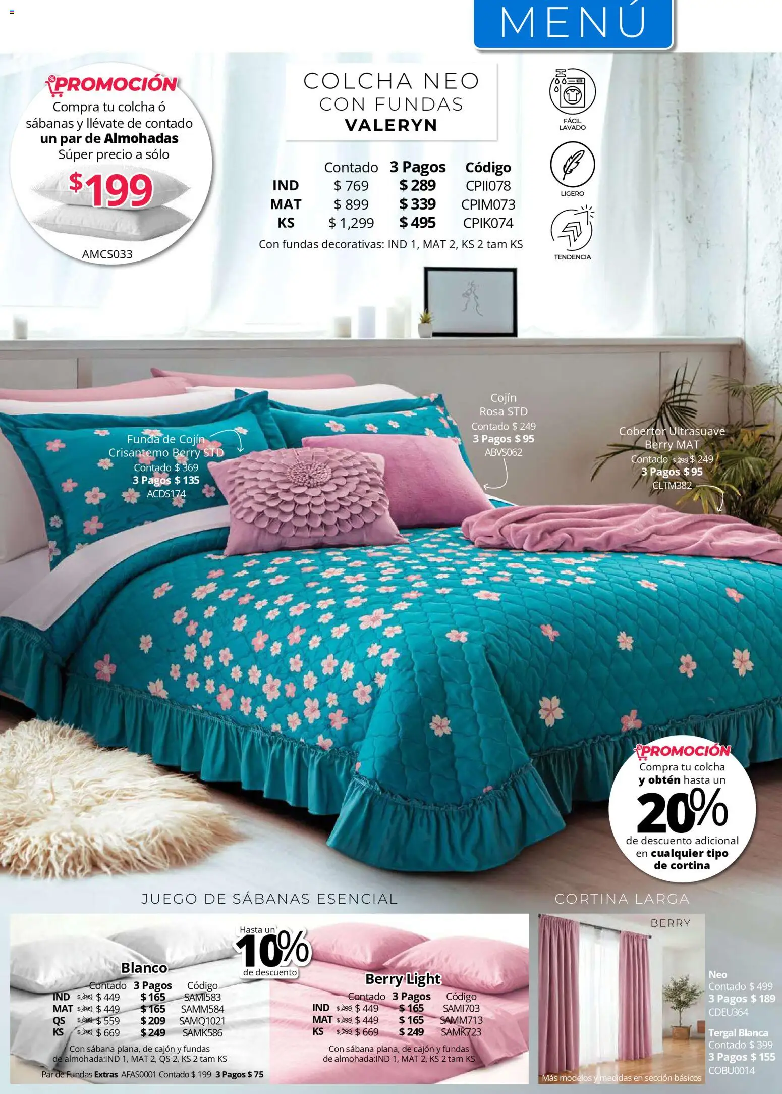¡El último » catálogo de Colchas Concord para Julio « está aquí! Descubre las SUPER OFERTAS. | México