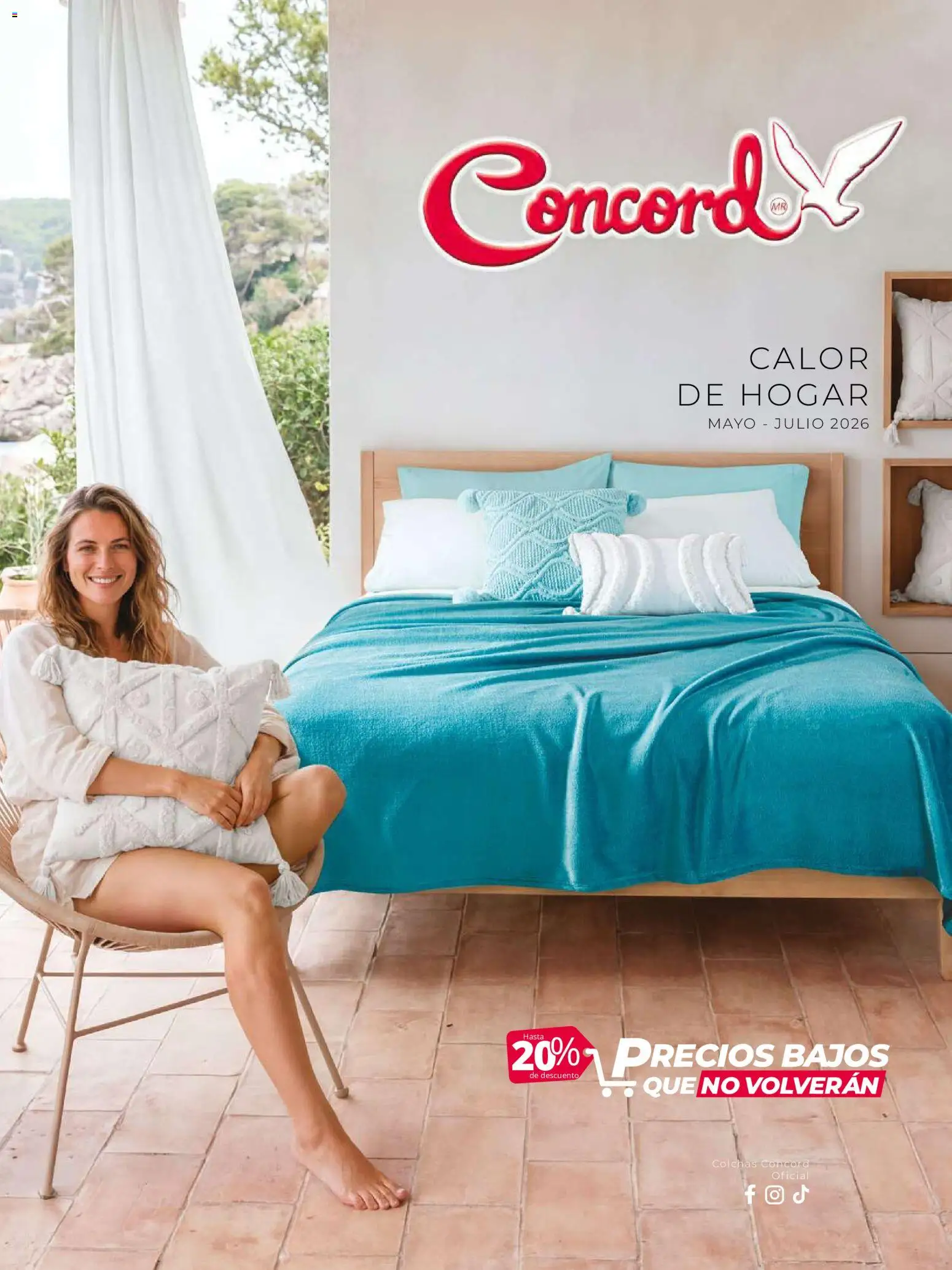 ¡El último » catálogo de Colchas Concord para Julio « está aquí! Descubre las SUPER OFERTAS. | México