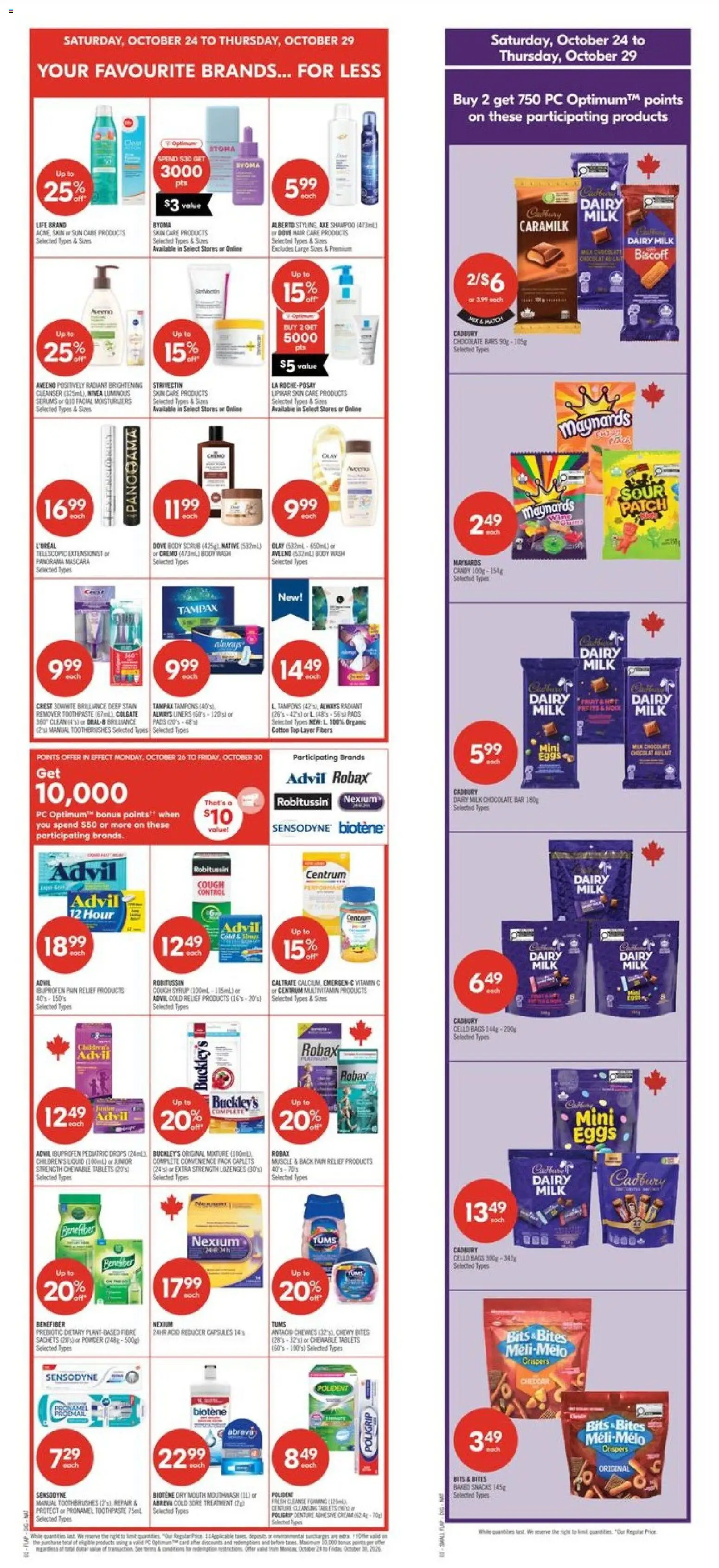 Shoppers weekly flyer / circulaire Flyer in Canada