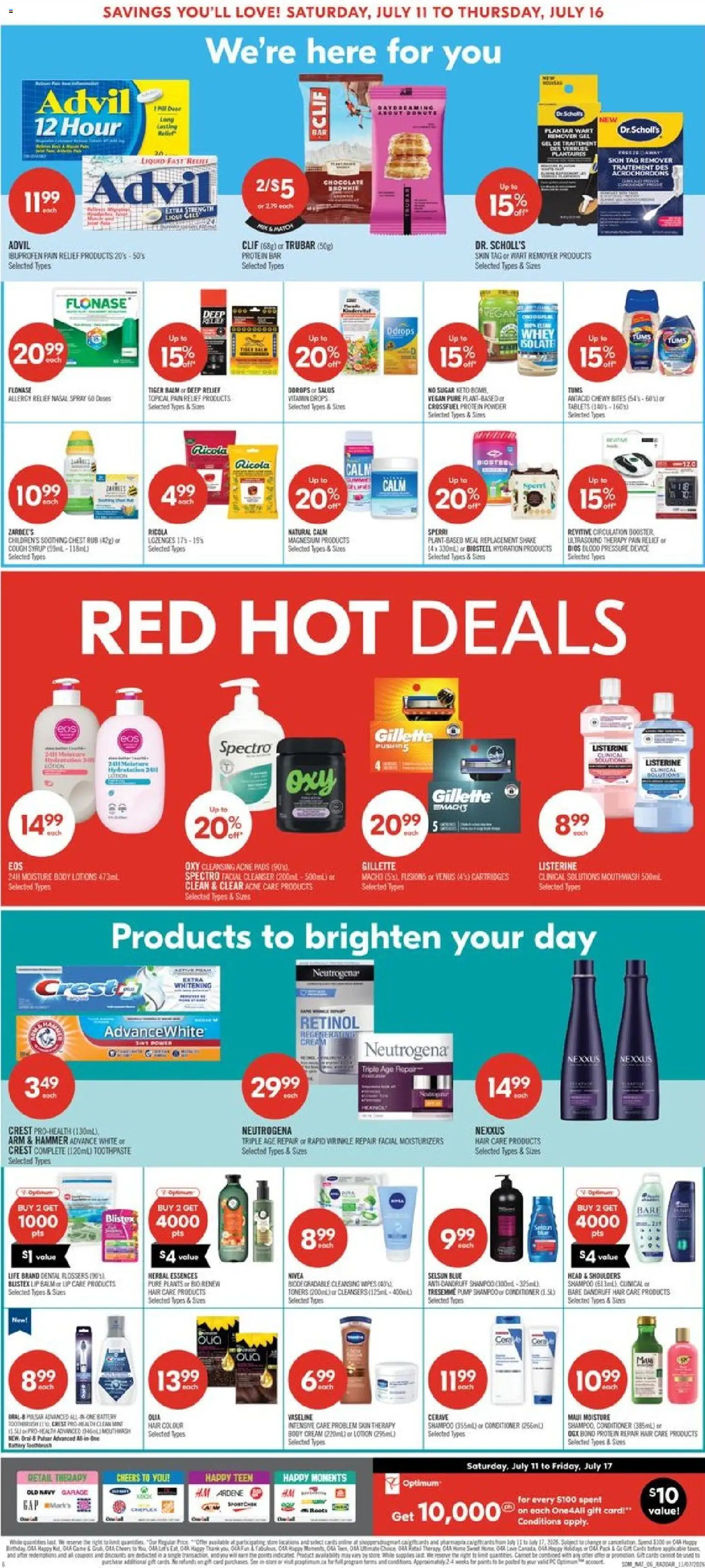 Shoppers Flyer from Jul 10, 2026 - Unlock Huge Savings | Canada