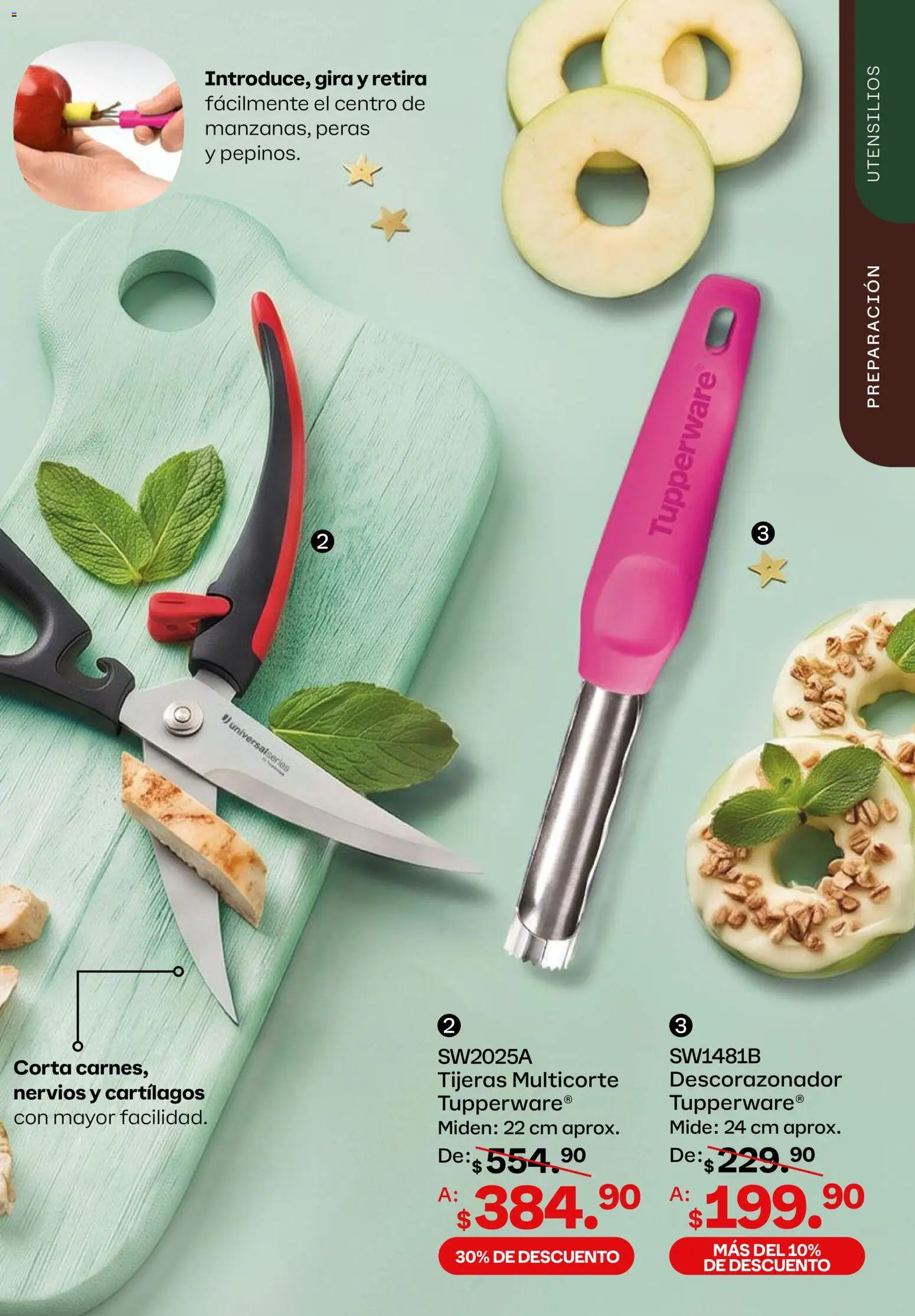 Tupperware catálogo Folleto in México
