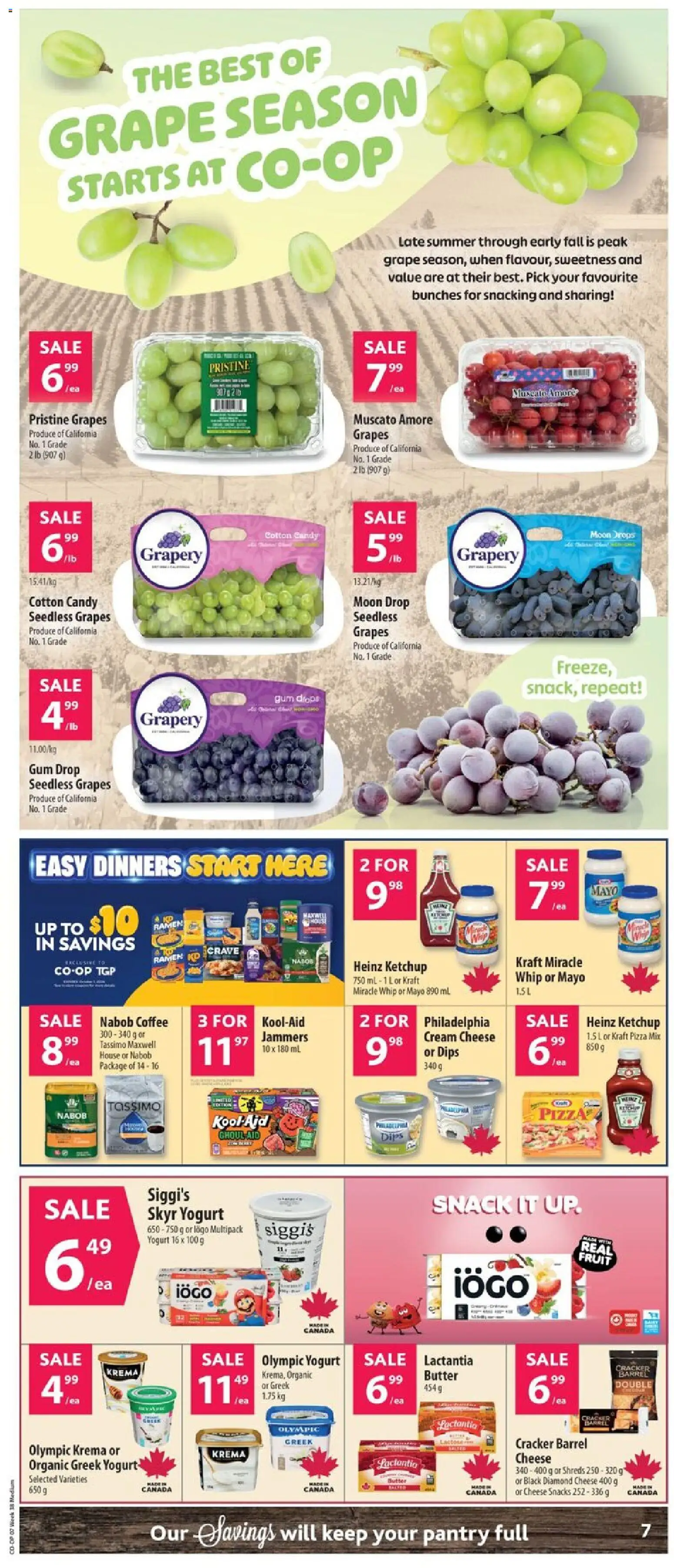 Co-op Food weekly flyer / circulaire Flyer in Canada