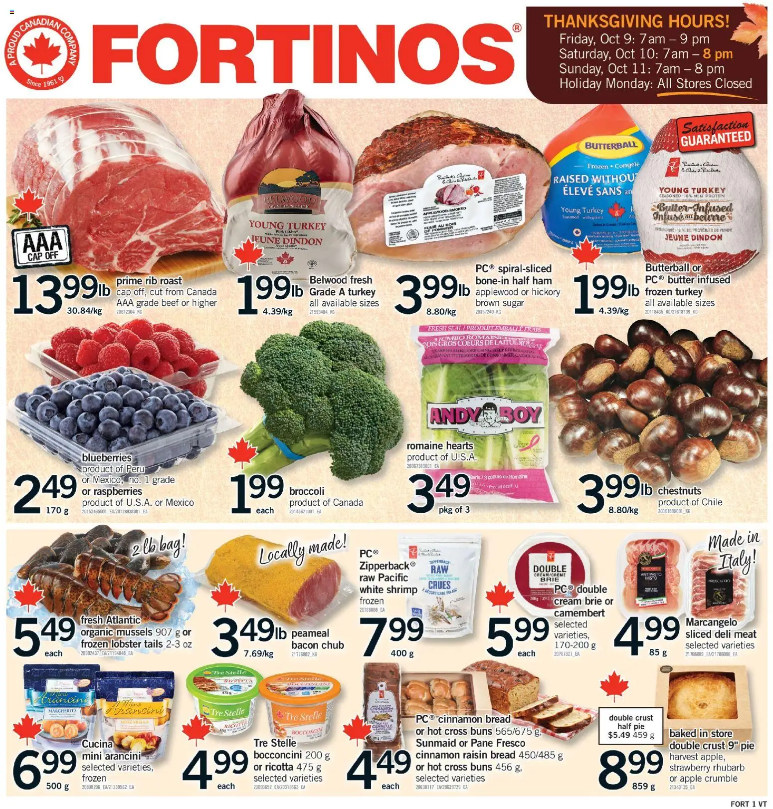 Fortinos weekly flyer / circulaire Flyer in Canada