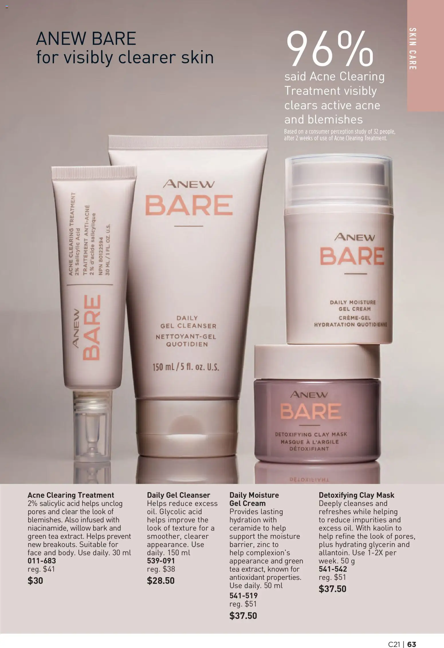 Avon - Brochure Campaign Flyer in Canada