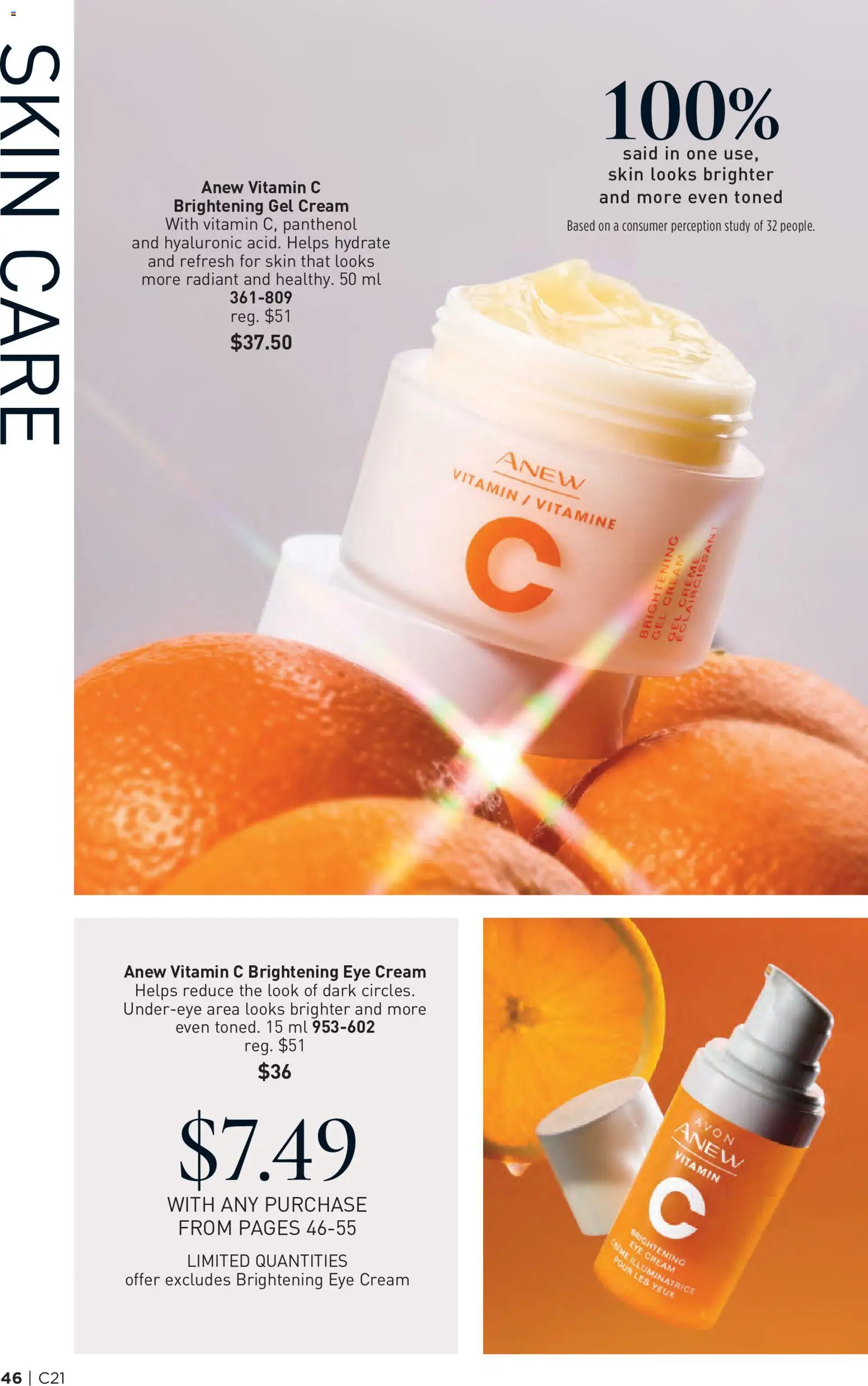 Avon - Brochure Campaign Flyer in Canada