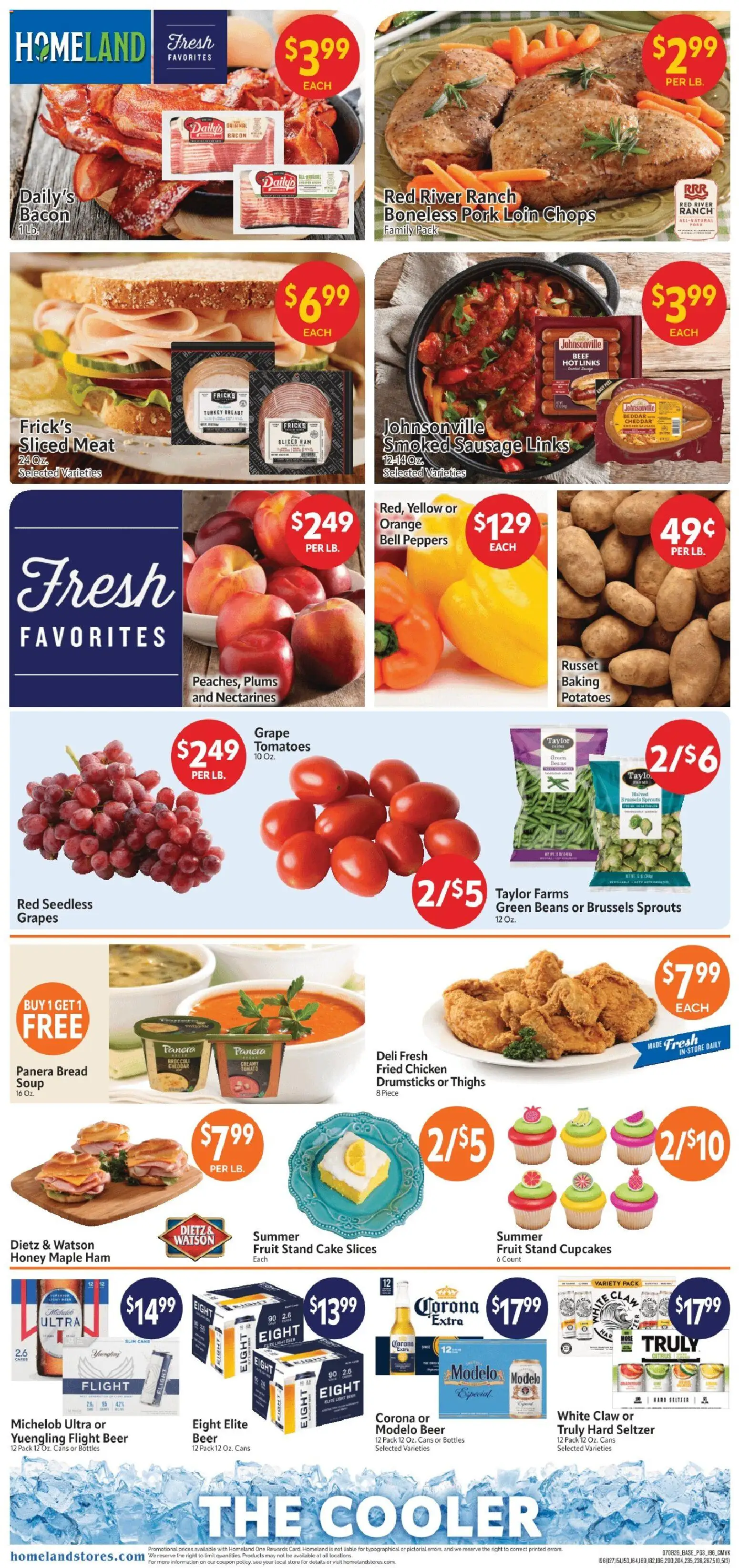 The new Homeland flyer is now online. See all July offers on your mobile and save! | United States