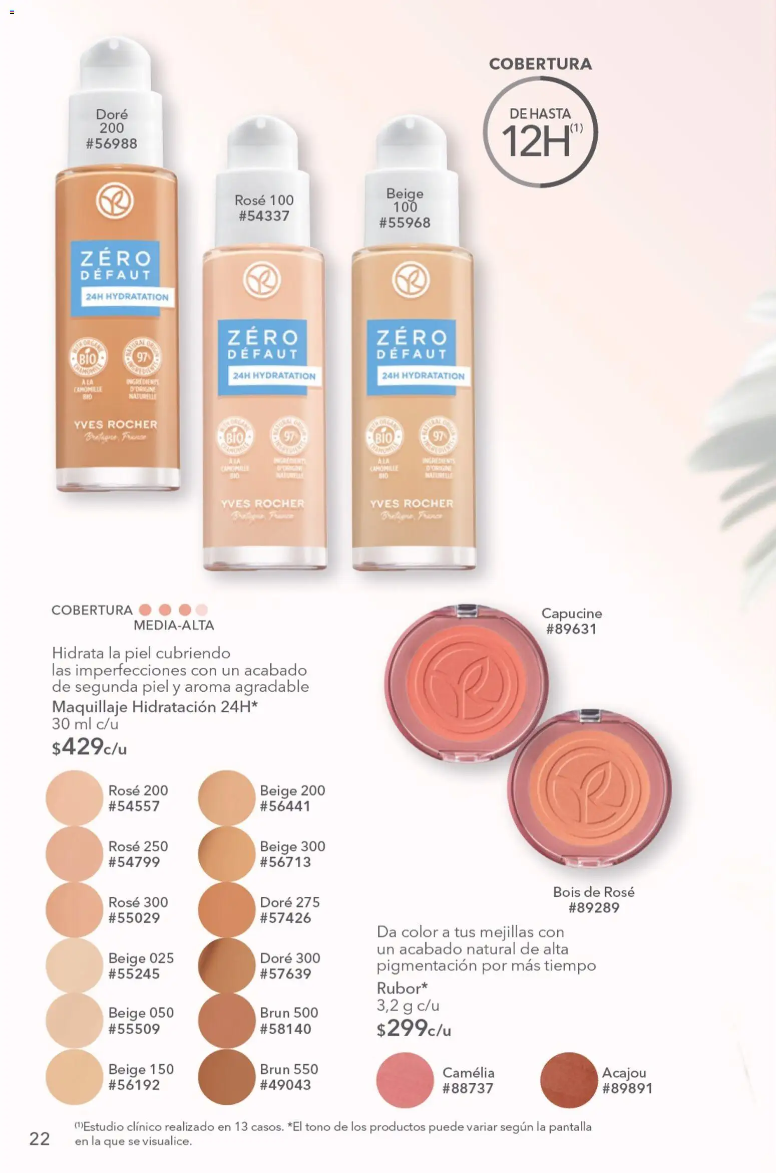 Yves Rocher campaña 13 2026 Folleto in México